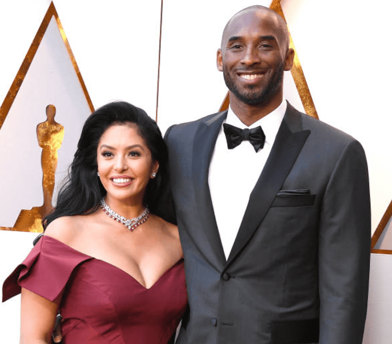 Kobe Bryant and his wife Vanessa Bryant pose as they arrive on the red carpet at the 90th Annual Academy Awards, on March 4, 2018 in Hollywood, California | Source: Getty Images (Photo by Steve Granitz/WireImage)