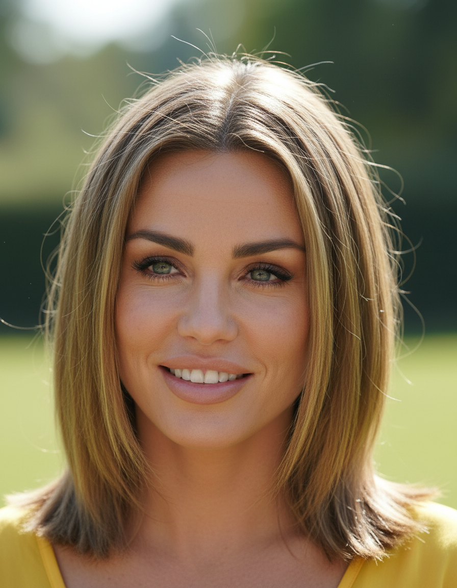 Katie, If She'd Never Gone Under the Knife — A hauntingly serene, AI-generated version of Price at 47, imagined without surgery, filters, or enhancements. A quiet glimpse at what might have been. | Source: Grok