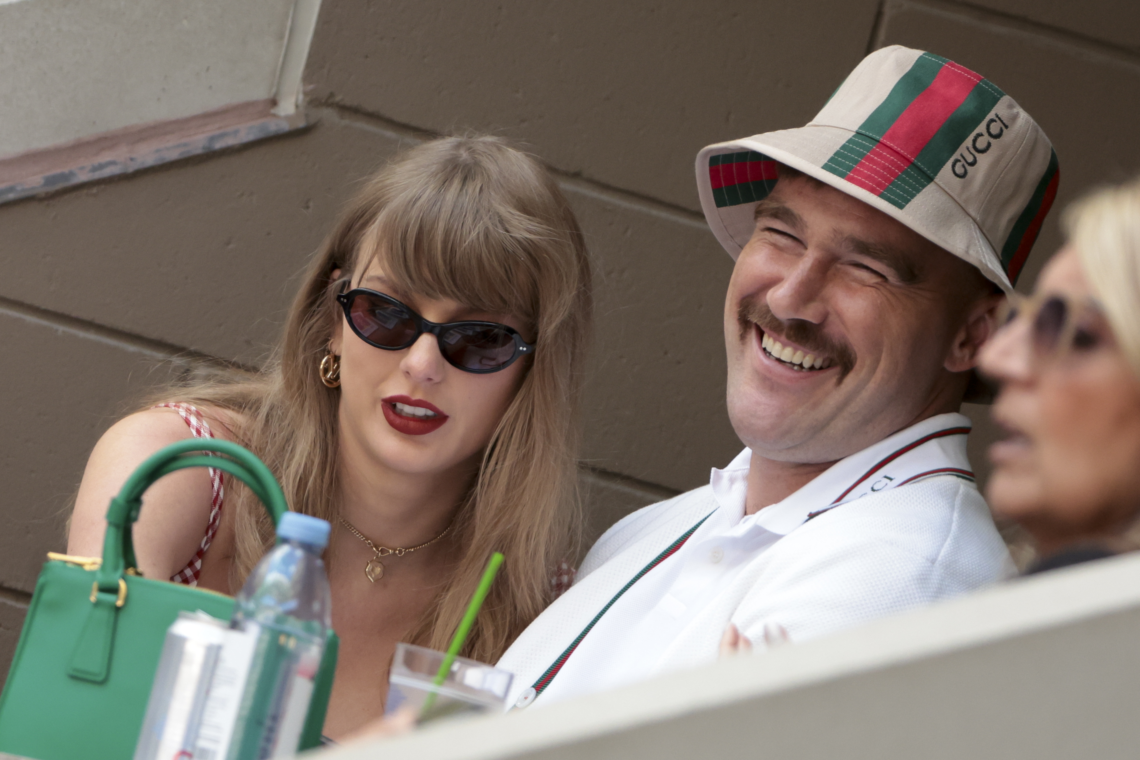 Taylor Swift and Travis Kelce on Day Fourteen of the 2024 US Open on September 8, 2024 | Source: Getty Images