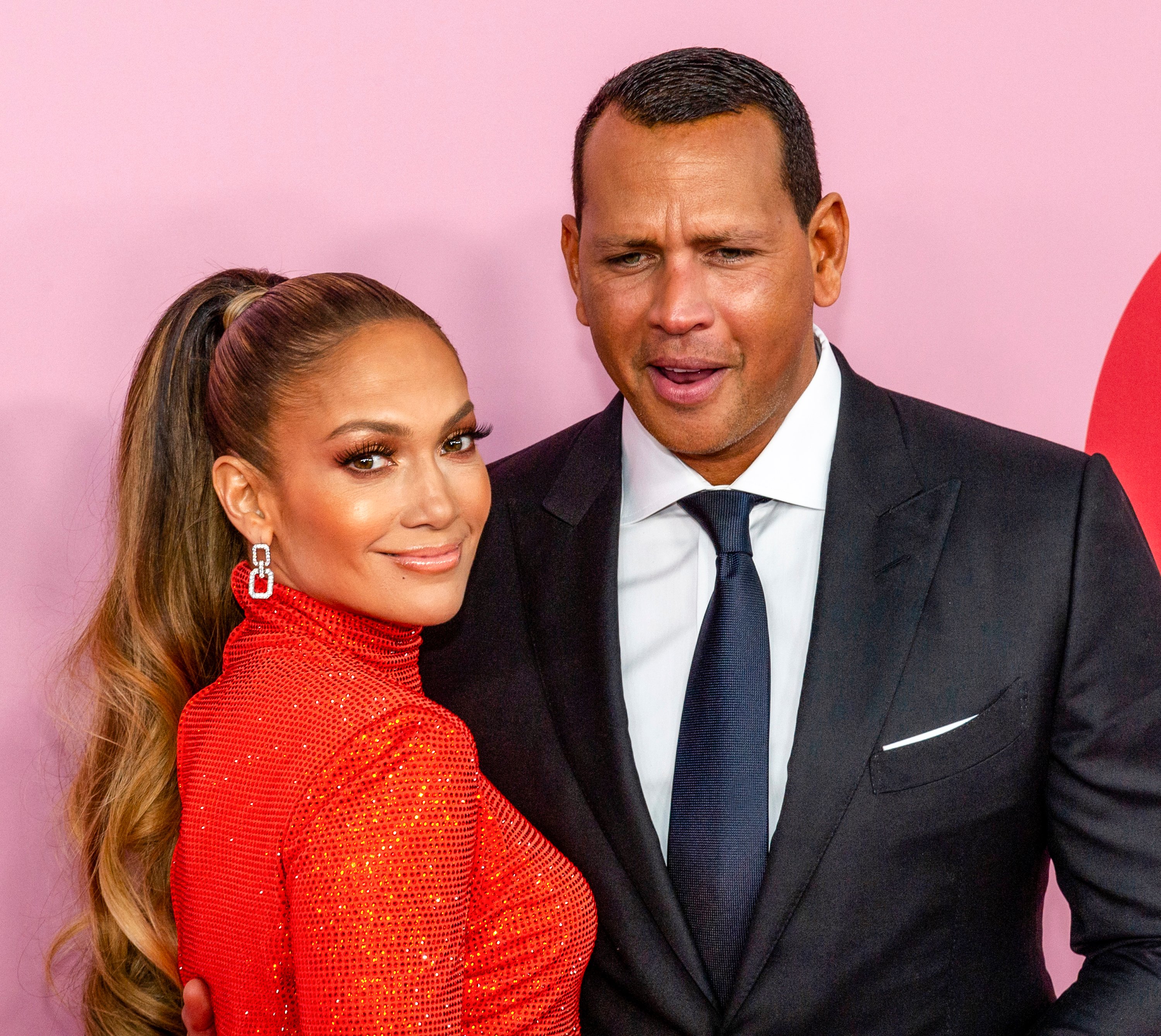 Jennifer Lopez and fiance, Alex Rodriguez at the 2019 CFDA Fashion Awards held at Brooklyn Museum. | Photo: Shutterstock.