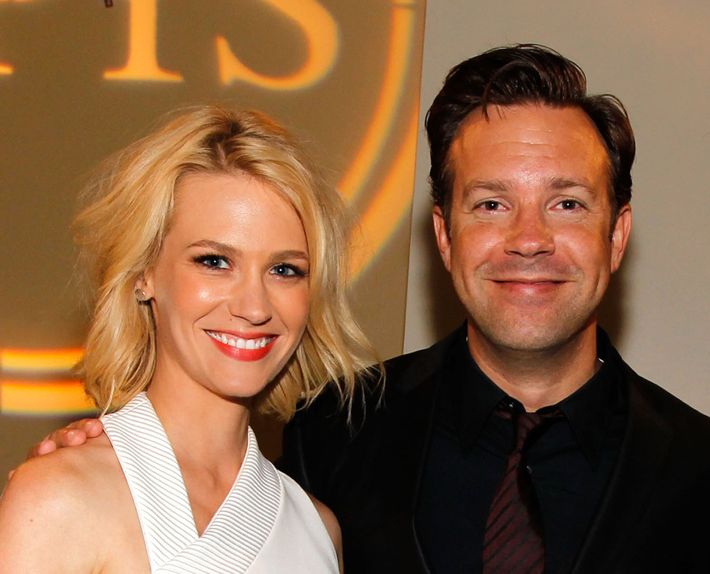 January Jones and Jason Sudeikis at the 2010 ESPY Awards in Los Angeles on July 14, 2010 | Source: Getty Images