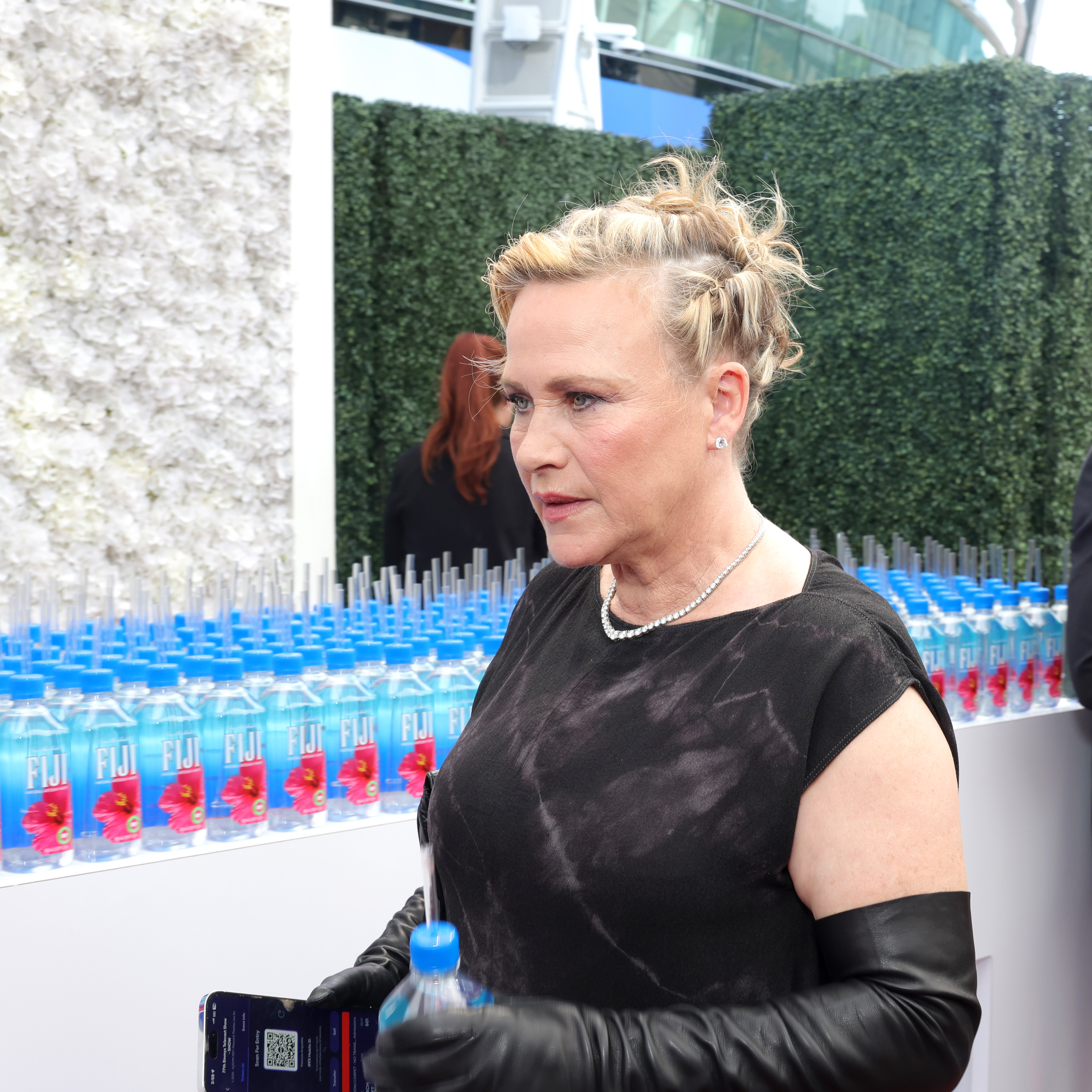 The star attends FIJI Water at the 77th Annual Emmy Awards at Peacock Theater on September 14, 2025 in Los Angeles, California. | Source: Getty Images