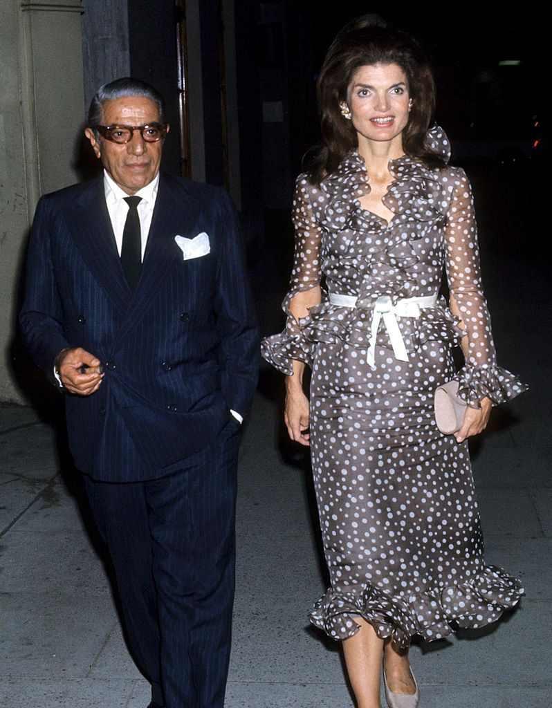 Jackie Onassis and husband Aristotle Onassis on September 10, 1970 | Source: Getty Images