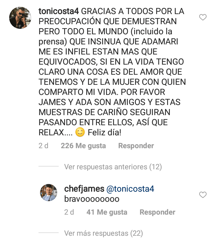Fuente: Instagram Fuente: Instagram
