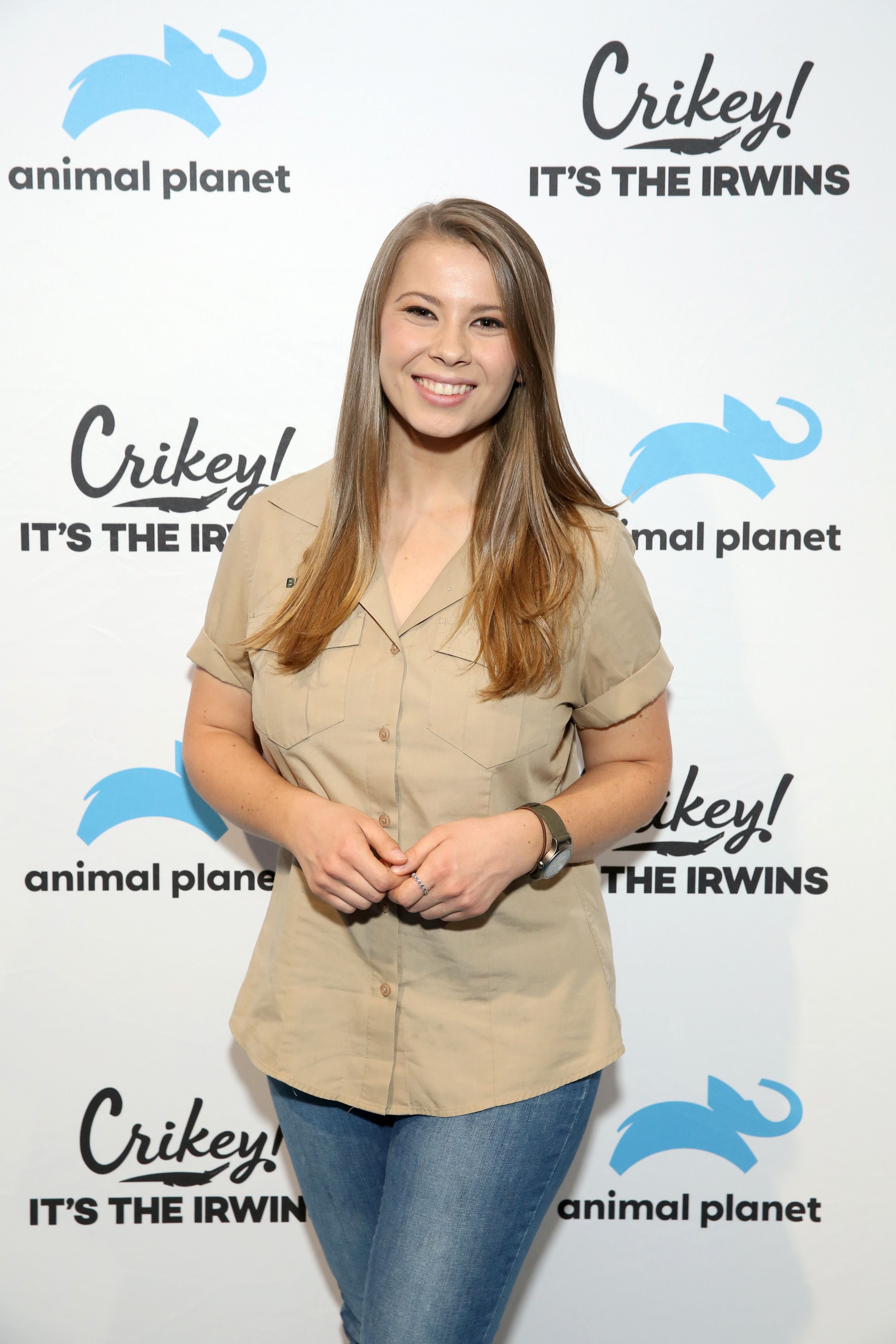 Bindi Irwin at the Animal Planet celebrations of "Crikey! its the Irwins" in New York on October 19, 2018 | Getty Images