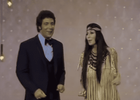 Tom Jones and Cher performing together in 1969. | Source: YouTube/Tom Jones