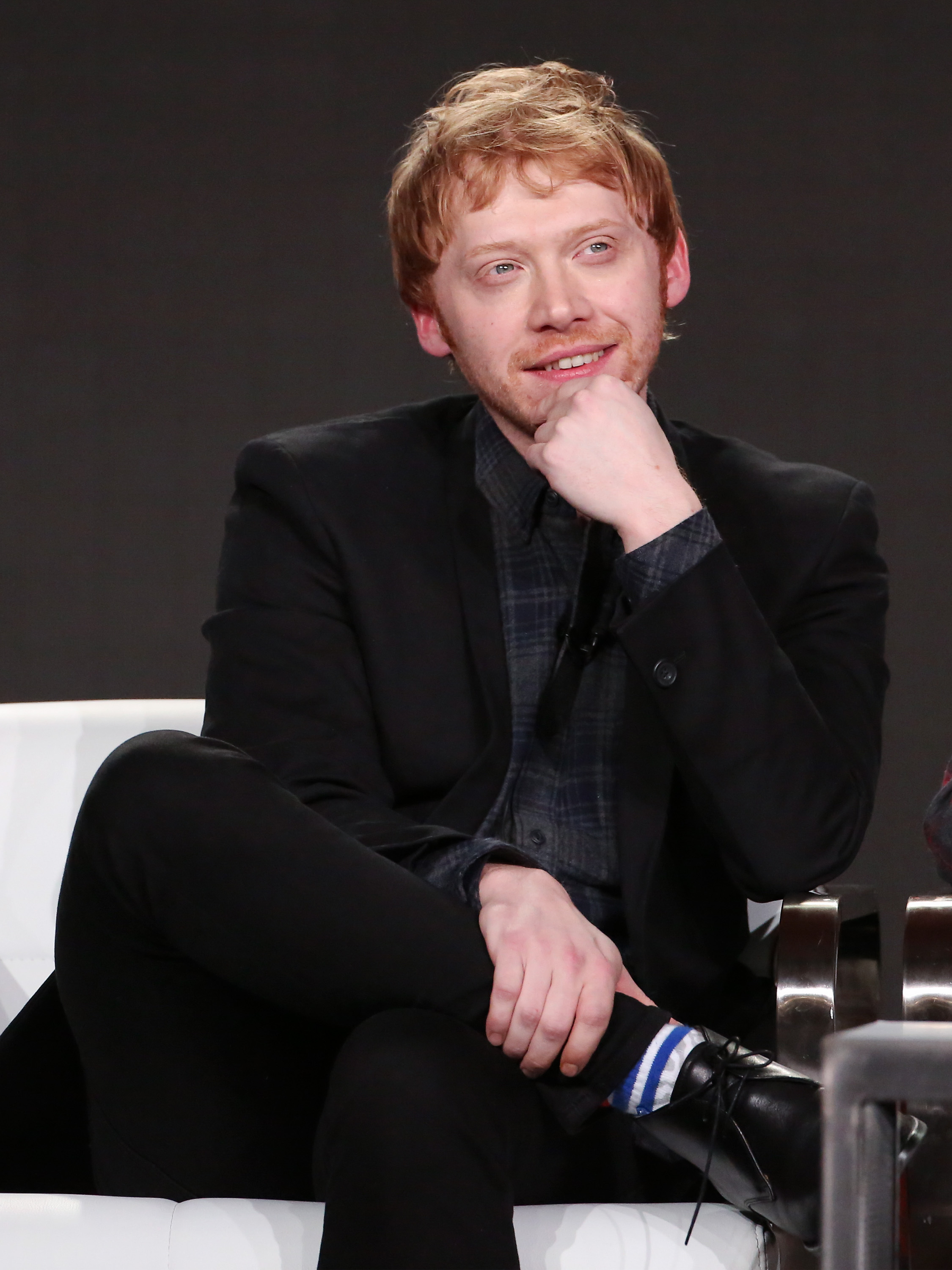 Rupert Grint at the TCA Winter Press Tour in Los Angeles, California on January 13, 2017 | Source: Getty Images