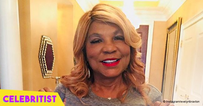 Evelyn Braxton shows off her figure in black jumpsuit after recently becoming great-grandmother