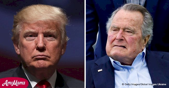 President Donald Trump provides Air Force One to deliver George H.W. Bush's body to Washington