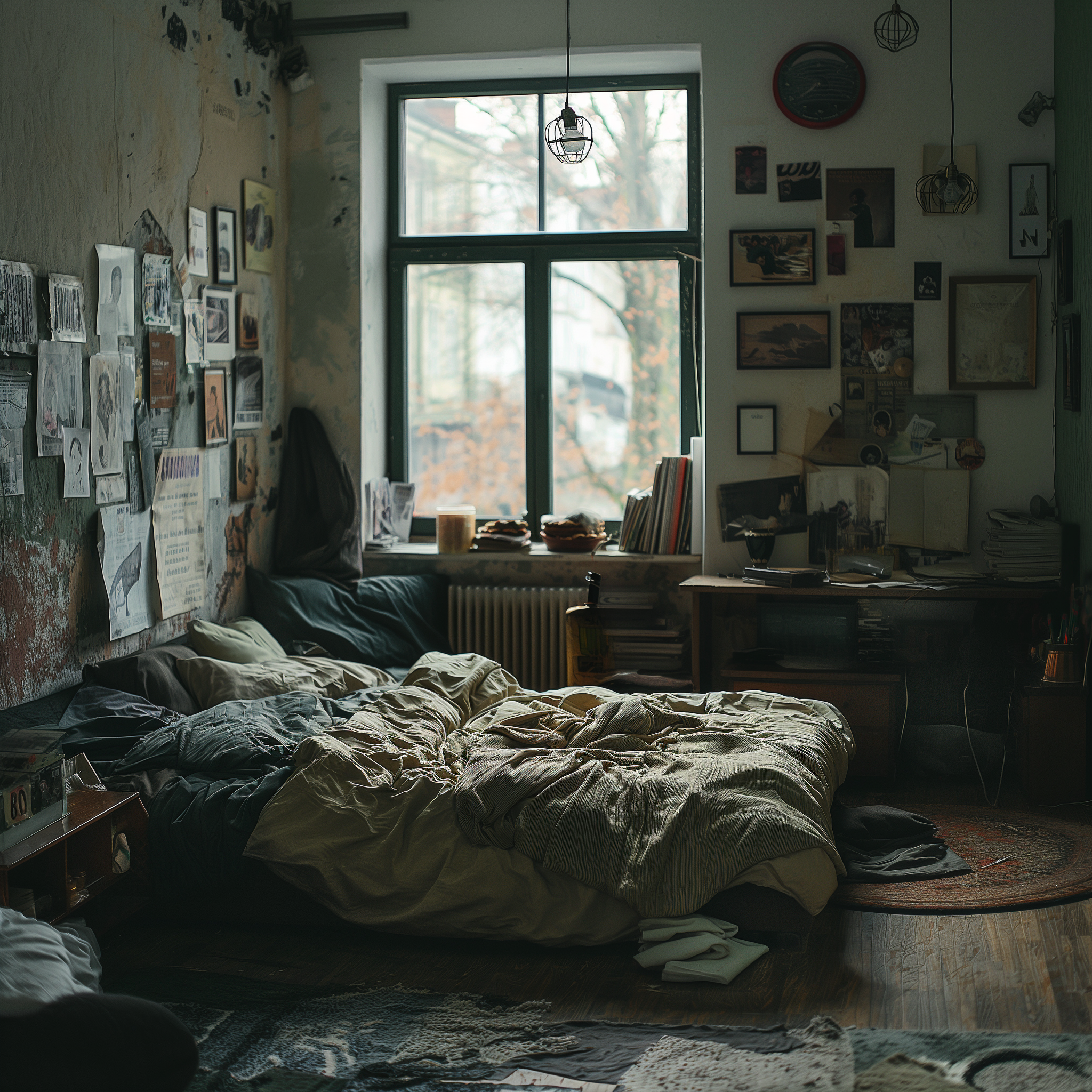 A messy apartment room | Source: Midjourney