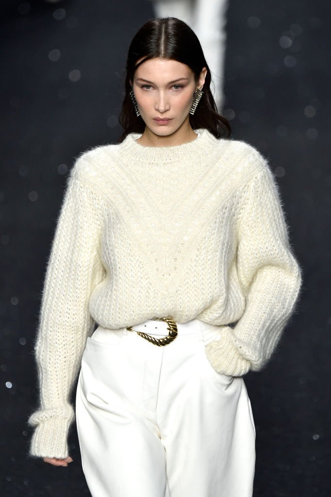 Bella Hadid au défilé à Milan, le 20 février 2019. Photo : Getty Images