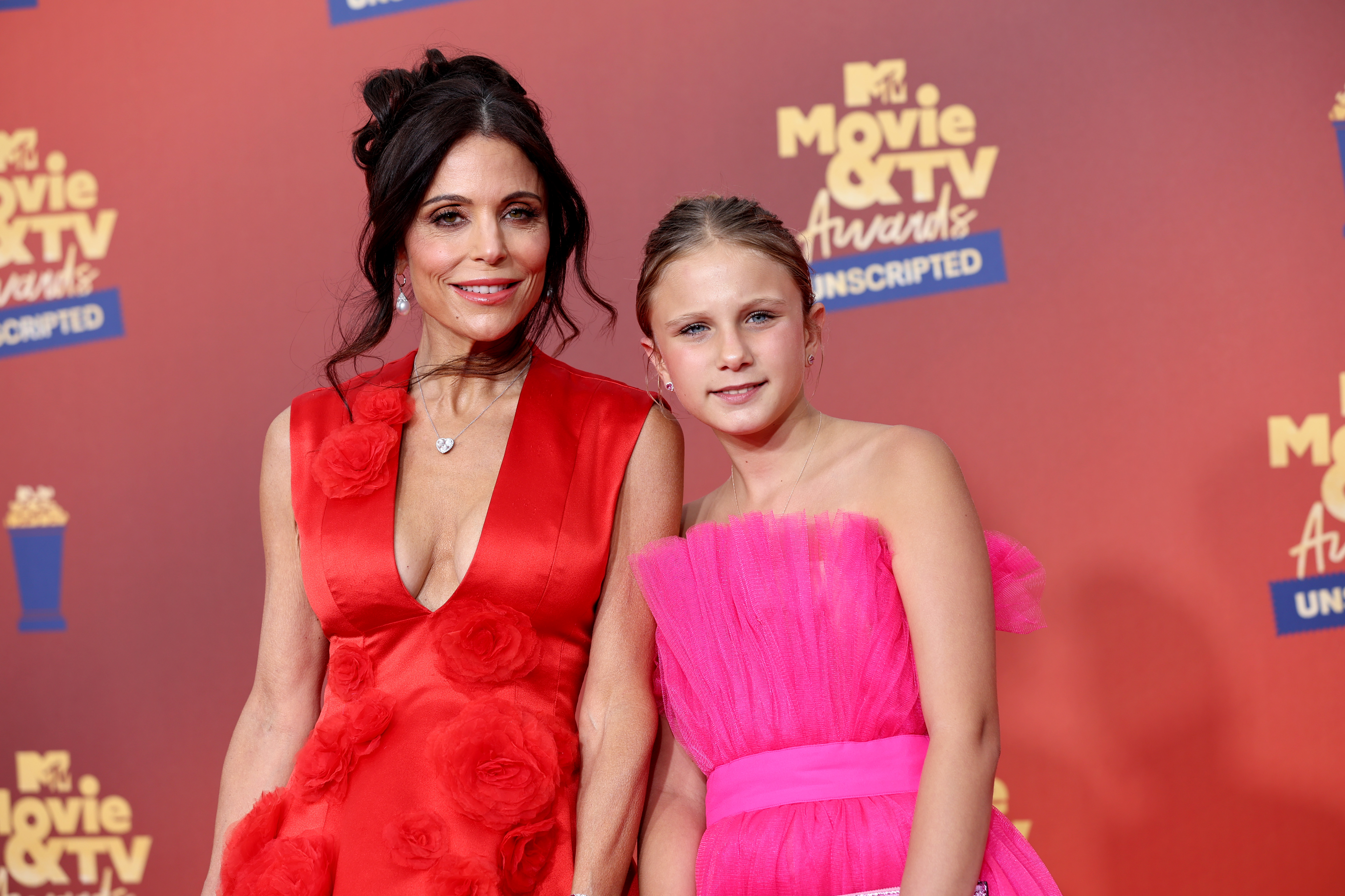 Bethenny Frankel and Bryn Hoppy at the MTV Movie & TV Awards: Unscripted at Barker Hangar in Santa Monica, CA, broadcasted on June 5, 2022. | Source: Getty Images