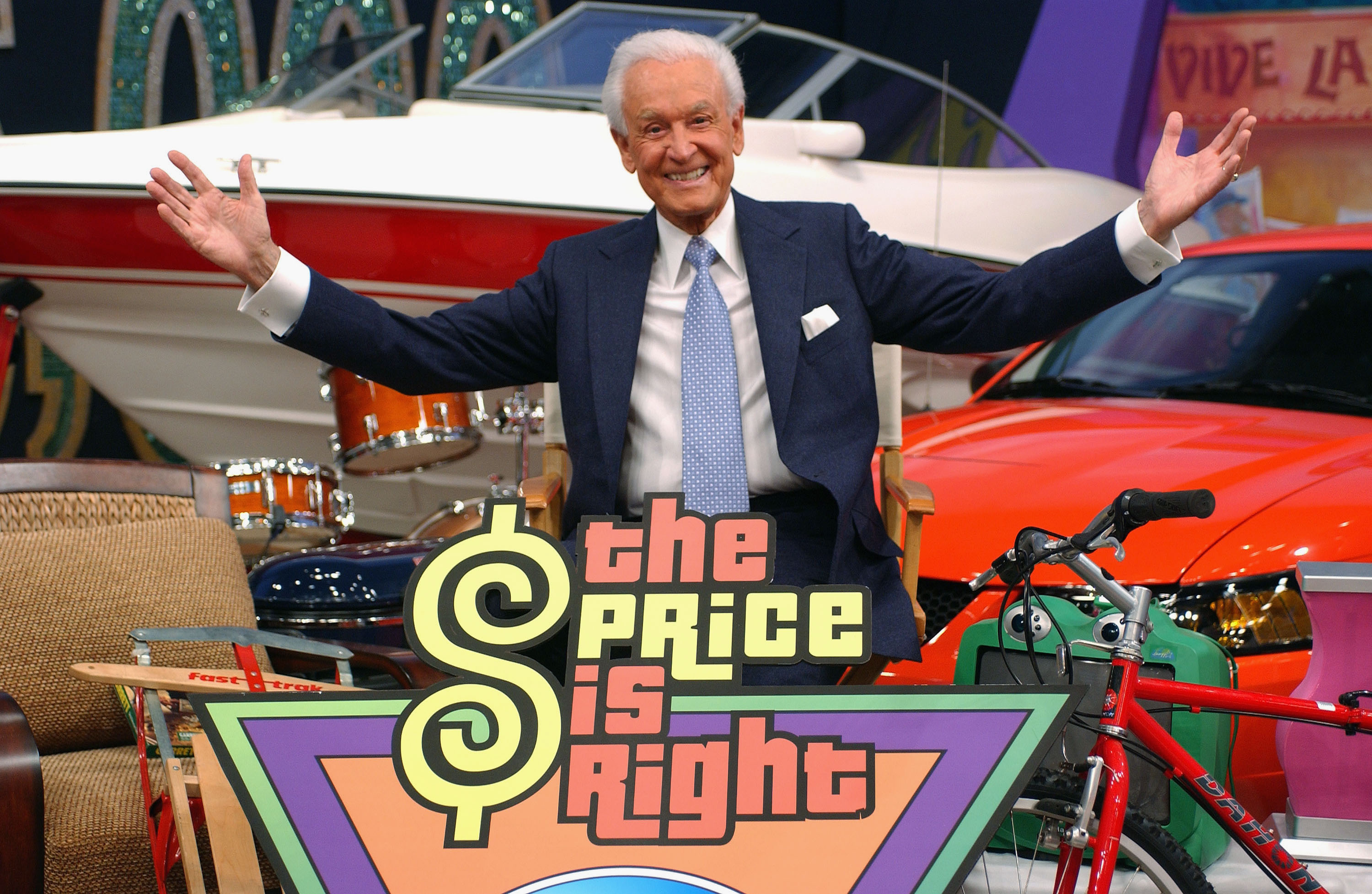 Bob Barker during the taping of the 6000th show of "The Price Is Right" in Los Angeles, 2004 | Source: Getty Images