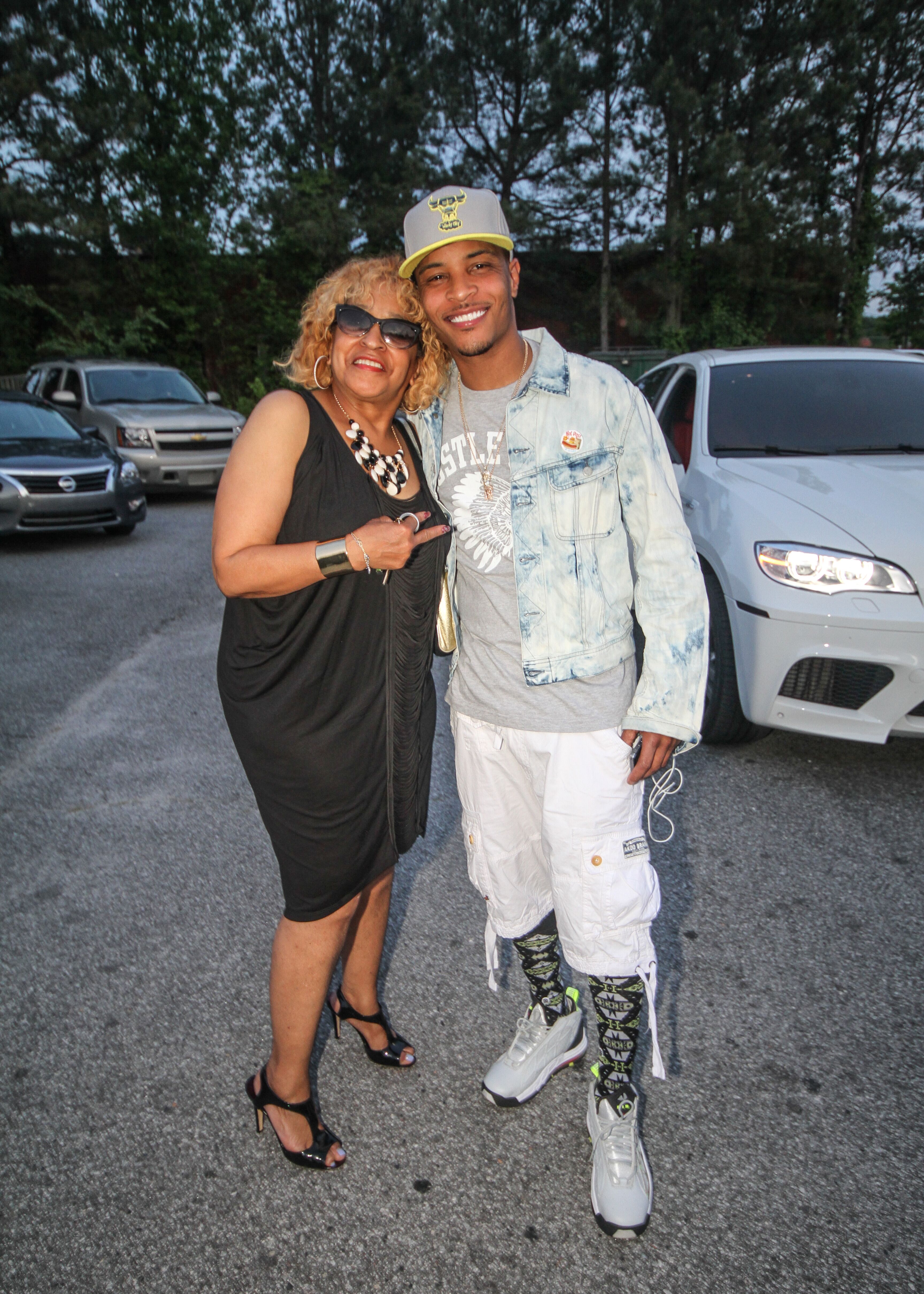A portrait of T.I. and Precious Harris at parking lot | Source: Getty Images/GlobalImagesUkraine