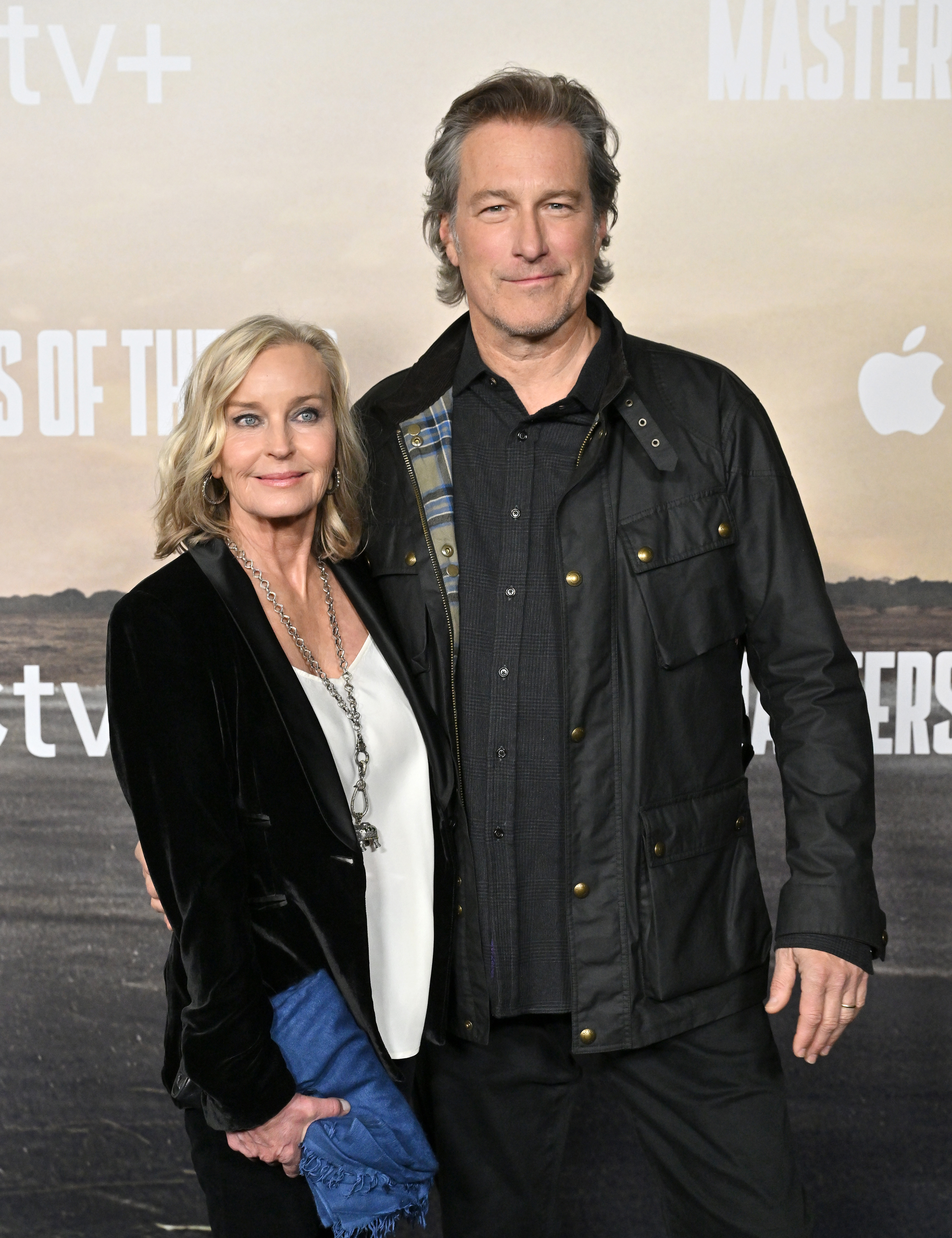 Bo Derek and John Corbett attend the world premiere of "Masters of the Air,"  2024 | Source: Getty Images