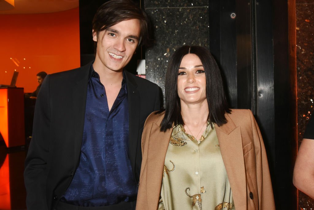     Alain Fabien Delon and Capucine Anav attend the flagship reopening party 