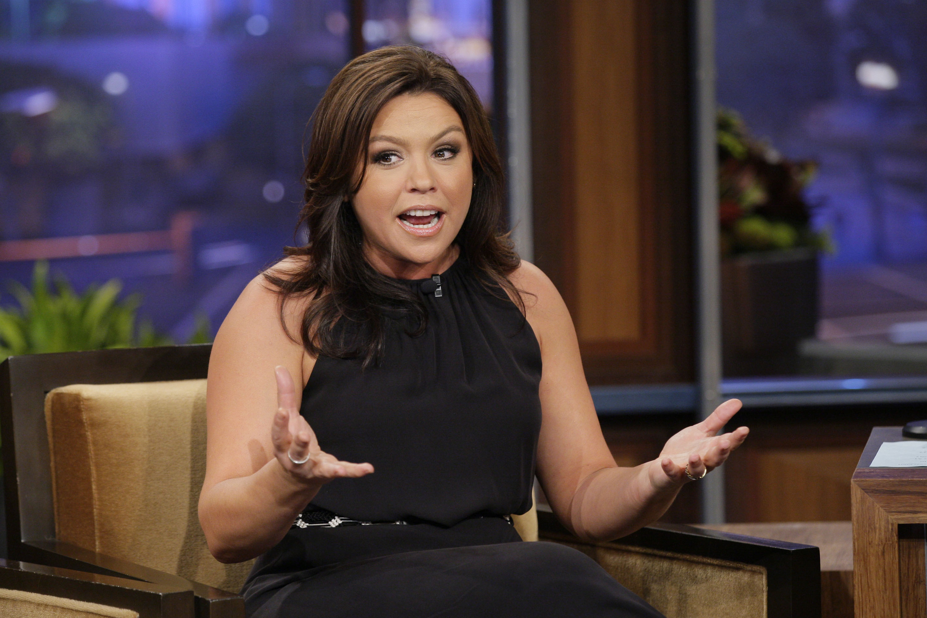 Rachael Ray appears on "The Tonight Show with Jay Leno" on June 22, 2012 | Source: Getty Images