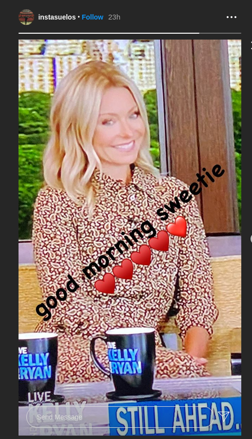 Screenshot from Mark Consuelos' Instagram Story on September 14, 2020. | Photo: Instagram/instasuelos