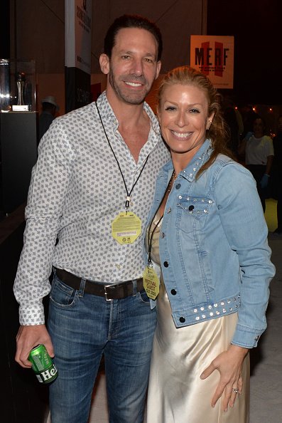 Erik Brooks and Jill Martin at the 19th Food Network South Beach Wine & Food Festival on February 21, 2020 in Miami Beach, Florida. | Photo: Getty Images