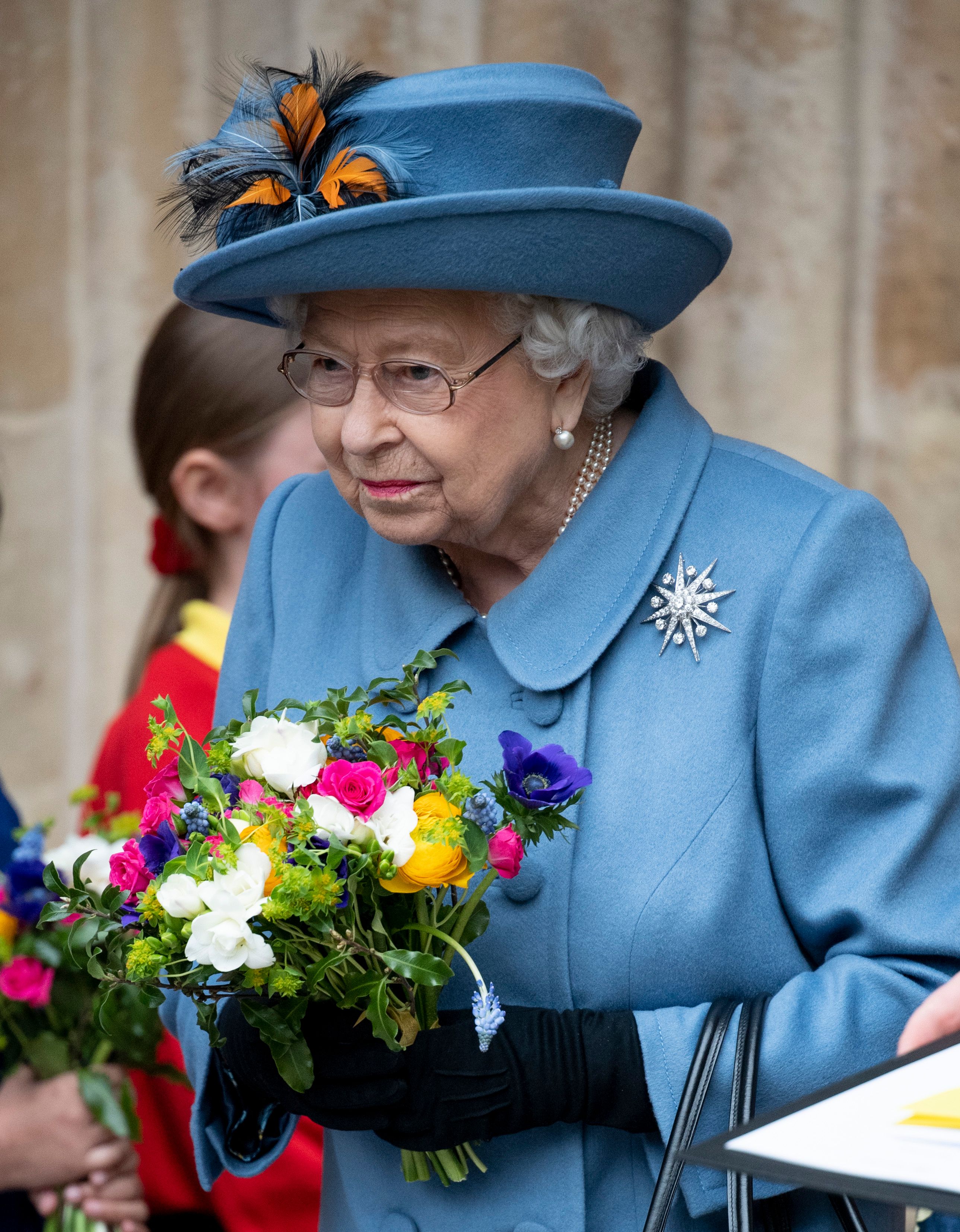  Queen Elizabeth II at the Commonwealth Day Service 2020 at Westminster Abbey on March 9, 2020. | Source: Getty Images. 