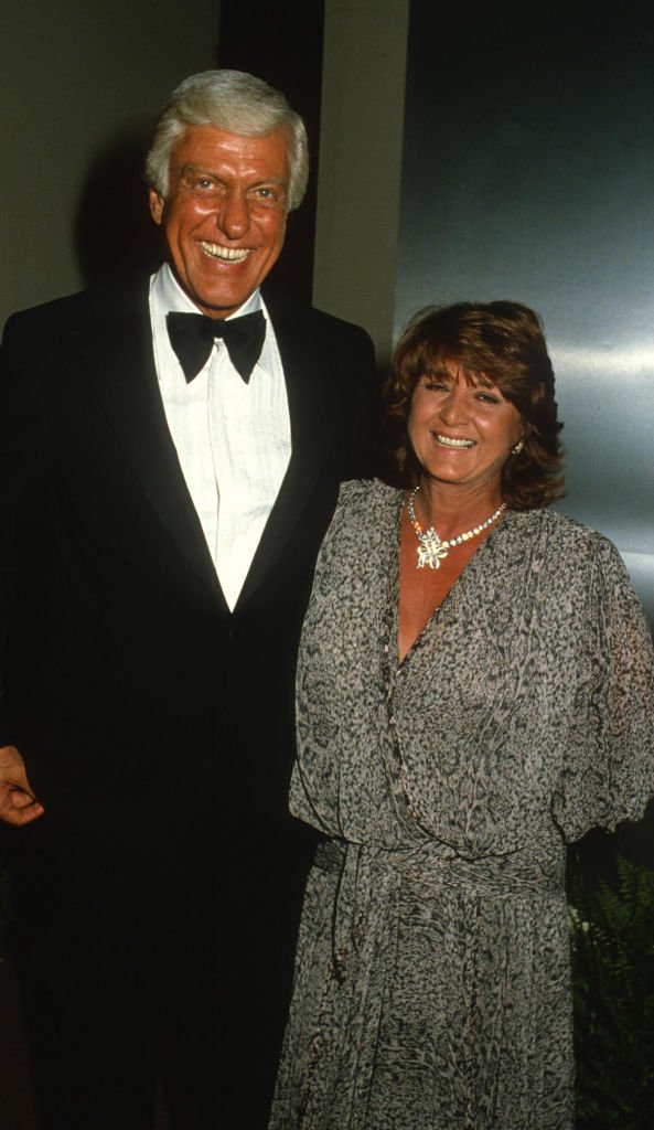 Dick Van Dyke and Michelle Triola attend Television Academy Hall of Fame Awards at Santa Monica Civic Auditorium in Santa Monica, California on March 23, 1986. | Photo: Getty Images