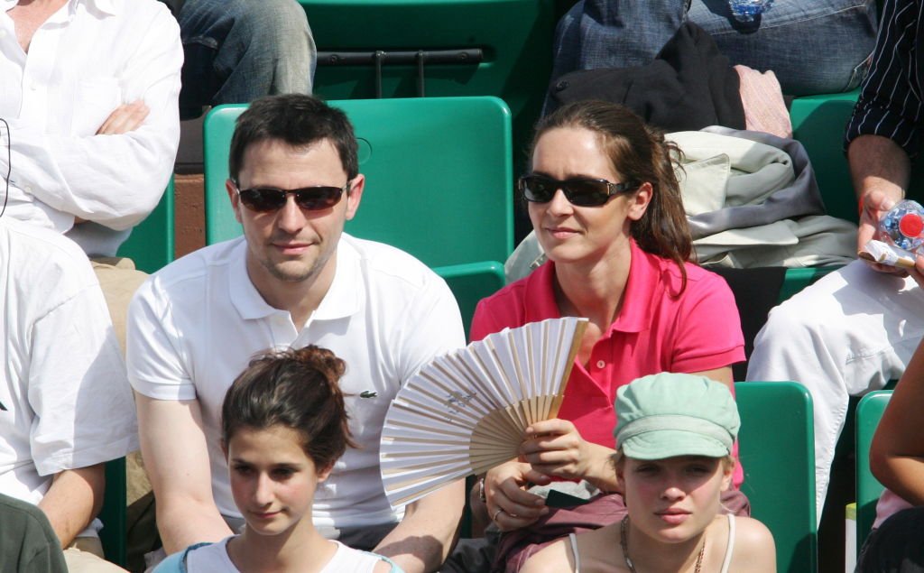 Emmanuelle Boidron et son mari au tournoi de tennis de Roland Garros 2006. | Photo : Getty Images