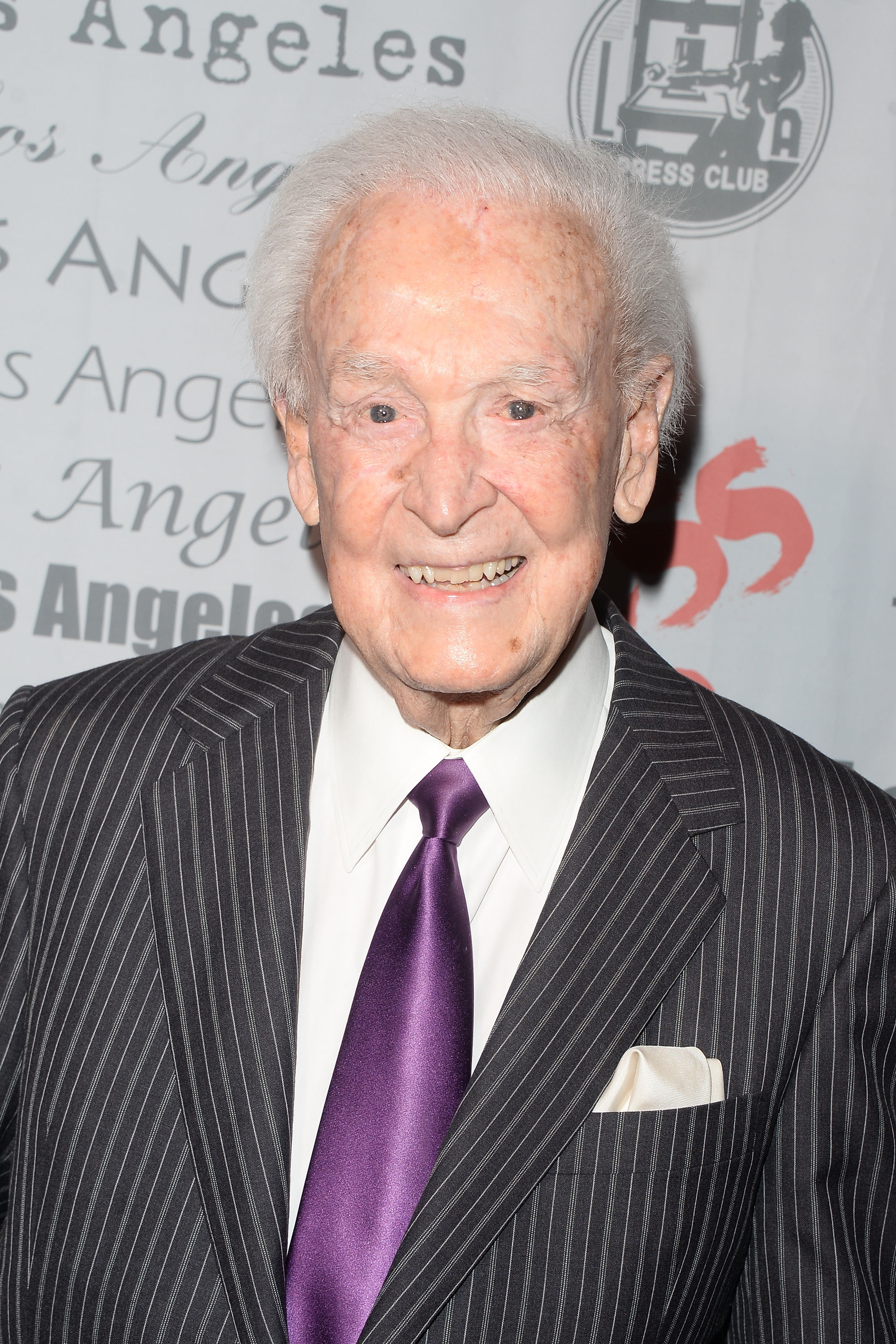Bob Barker arrives at the National Arts and Entertainment Journalism Awards Gala at Millennium Biltmore Hotel on December 6, 2015, in Los Angeles, California. | Source: Getty Images