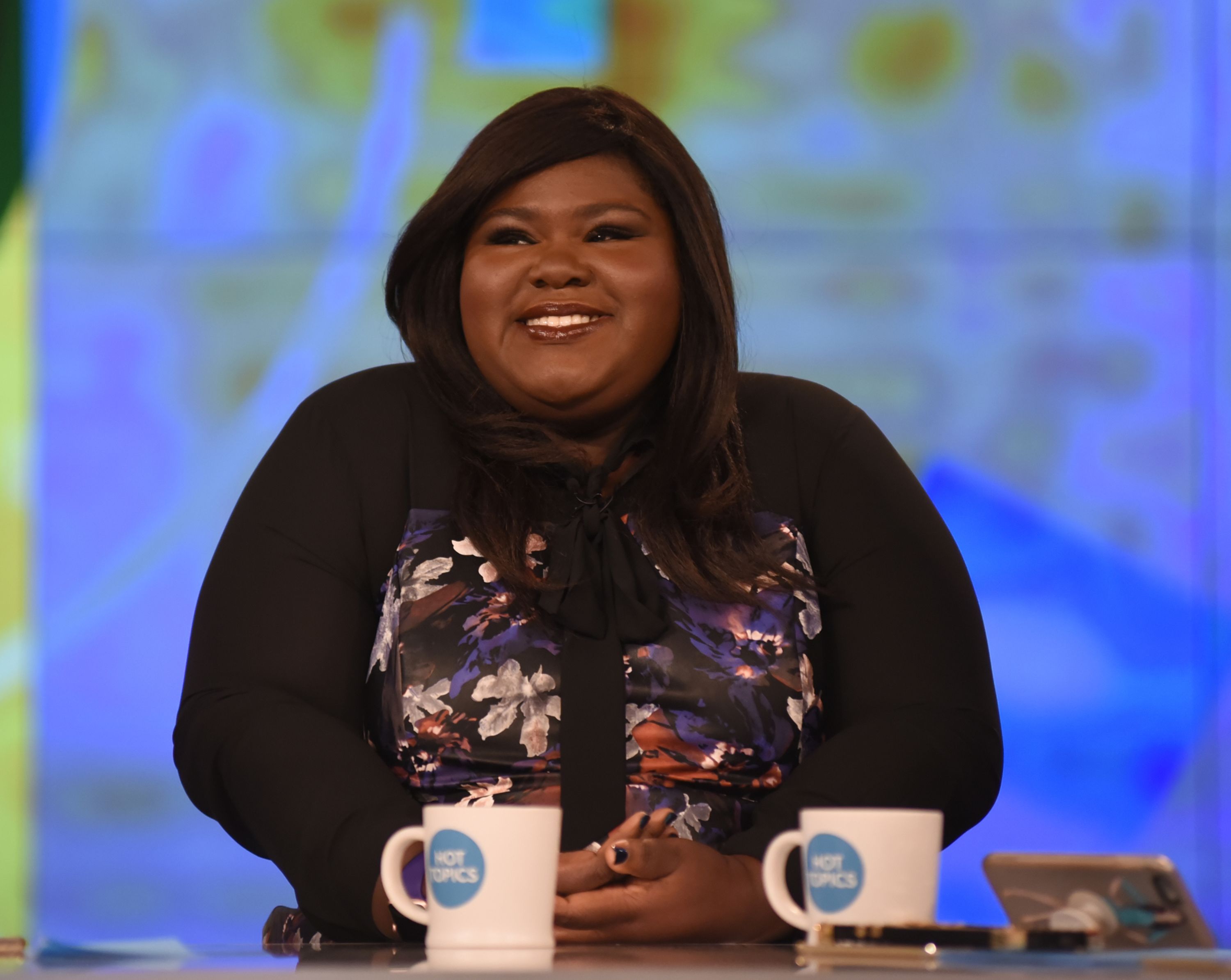 Gabourey Sidibe appears as a guest on "The View" on Tuesday, October 24, 2017 | Source: Getty Images
