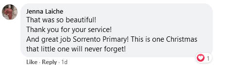 A netizen's comment on the viral Facebook post | Photo : facebook.com/sorrentoprimary  