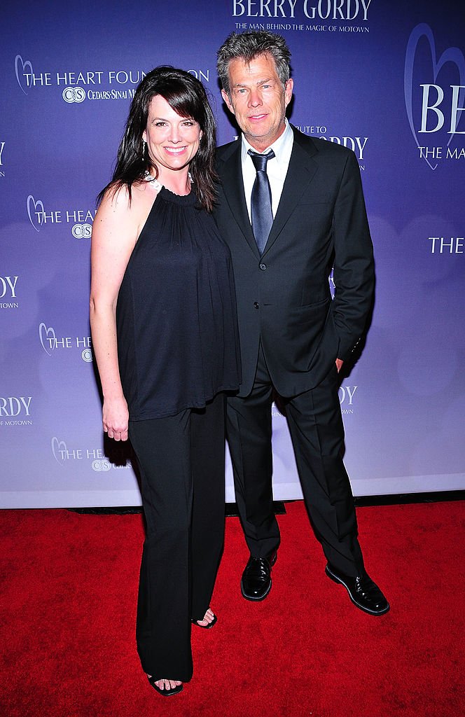 David Foster with daughter Allison at the Beverly Hilton Hotel on June 7, 2008 in Los Angeles | Source: Getty Images
