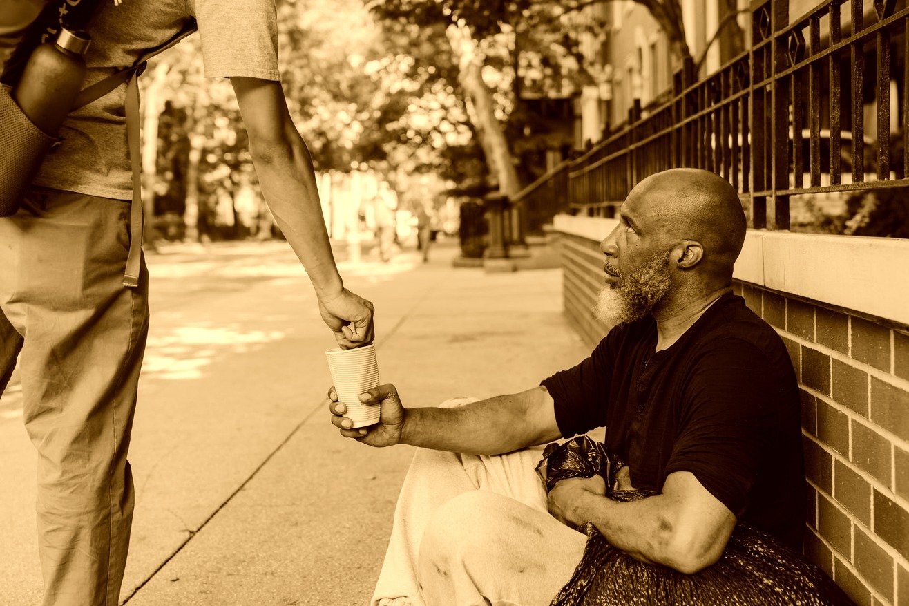 Hombre sin hogar. | Foto: Pexels