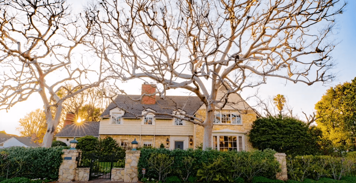 A still shot of actor Denzel Washington's first family house | Photo: YouTube/ Be Film