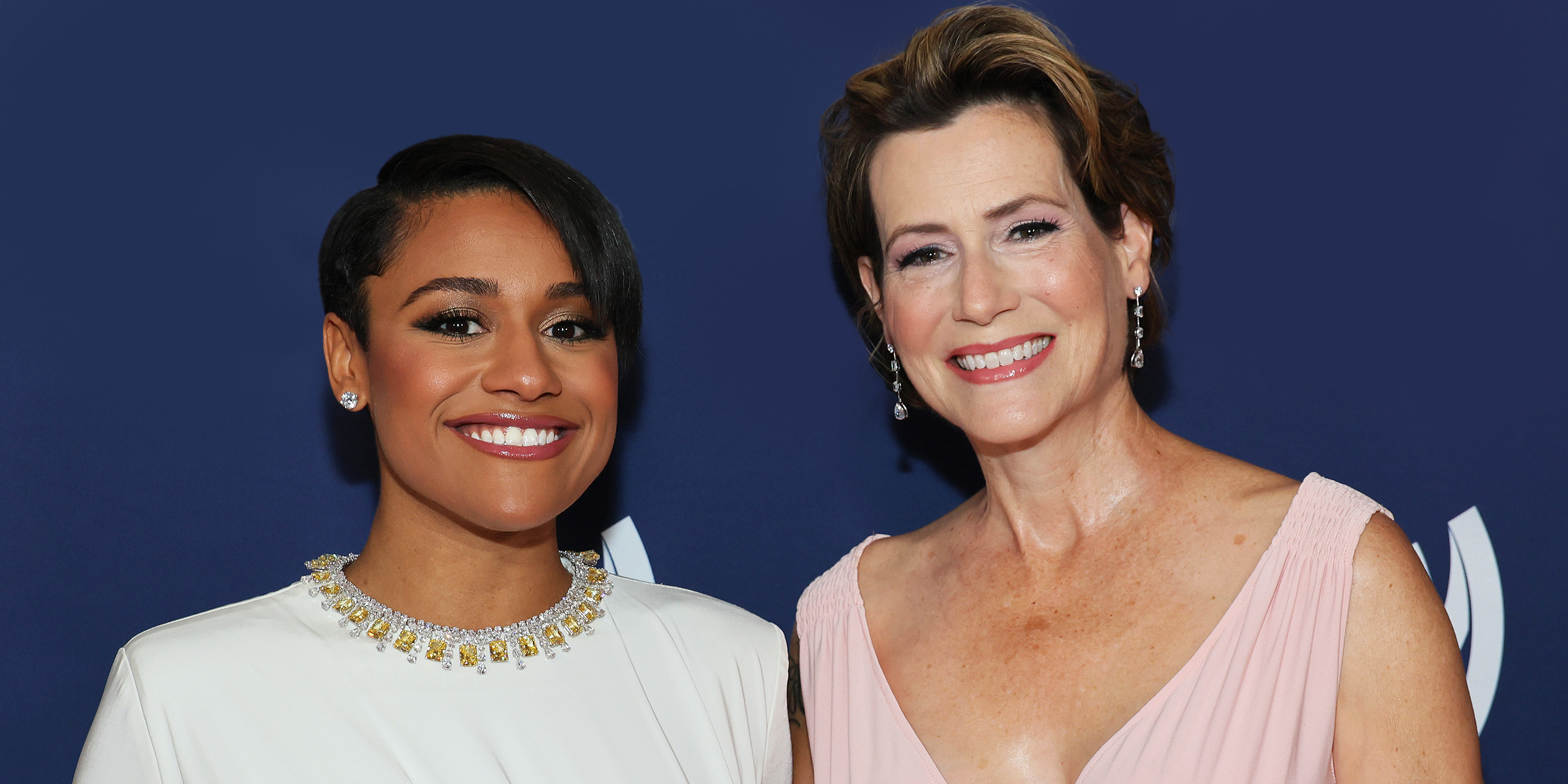 Ariana DeBose and Sue Makkoo. | Source: Getty Images