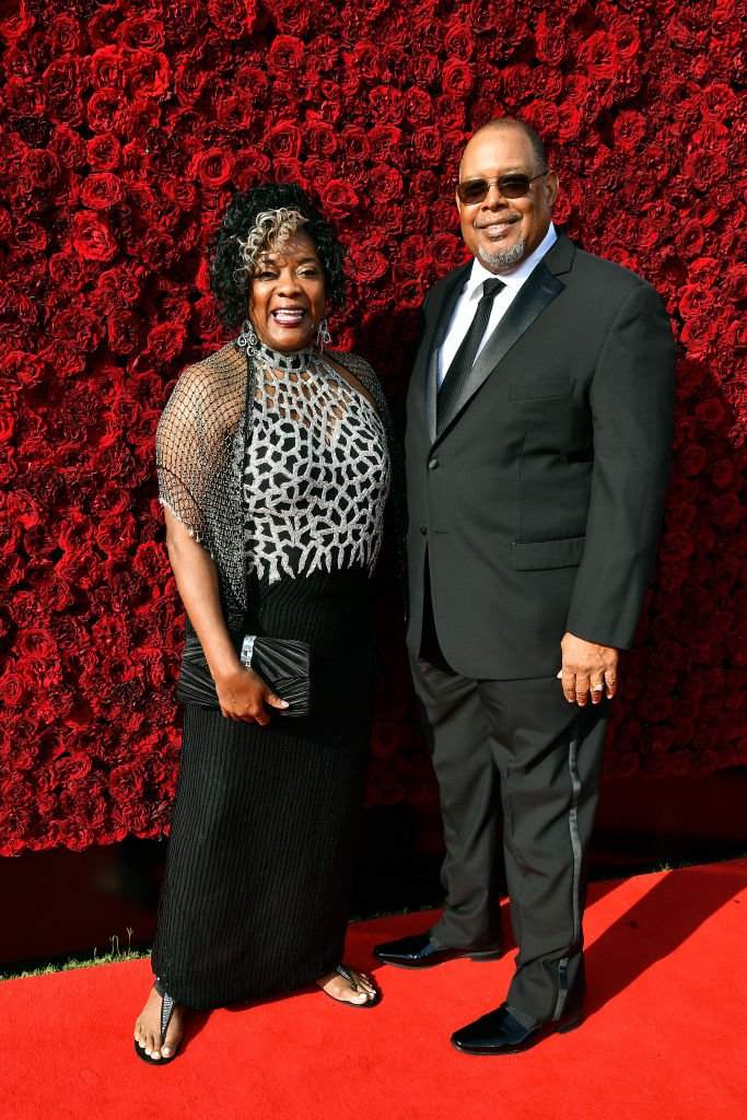 Loretta Devine and Glenn Marshall at the Tyler Perry Studios grand opening gala, October 2019 | Source: Getty Images