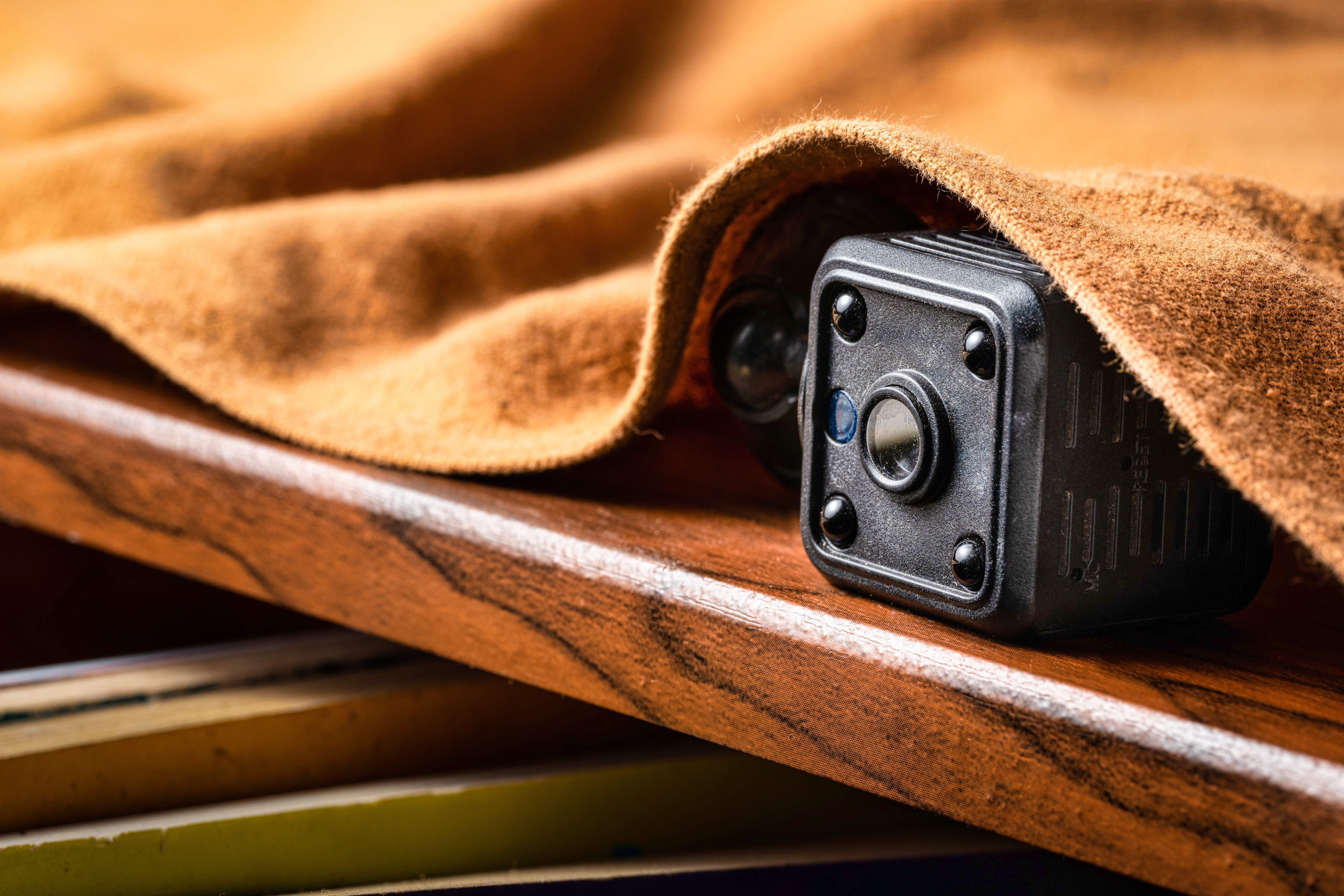 A hidden camera. | Source: Shutterstock