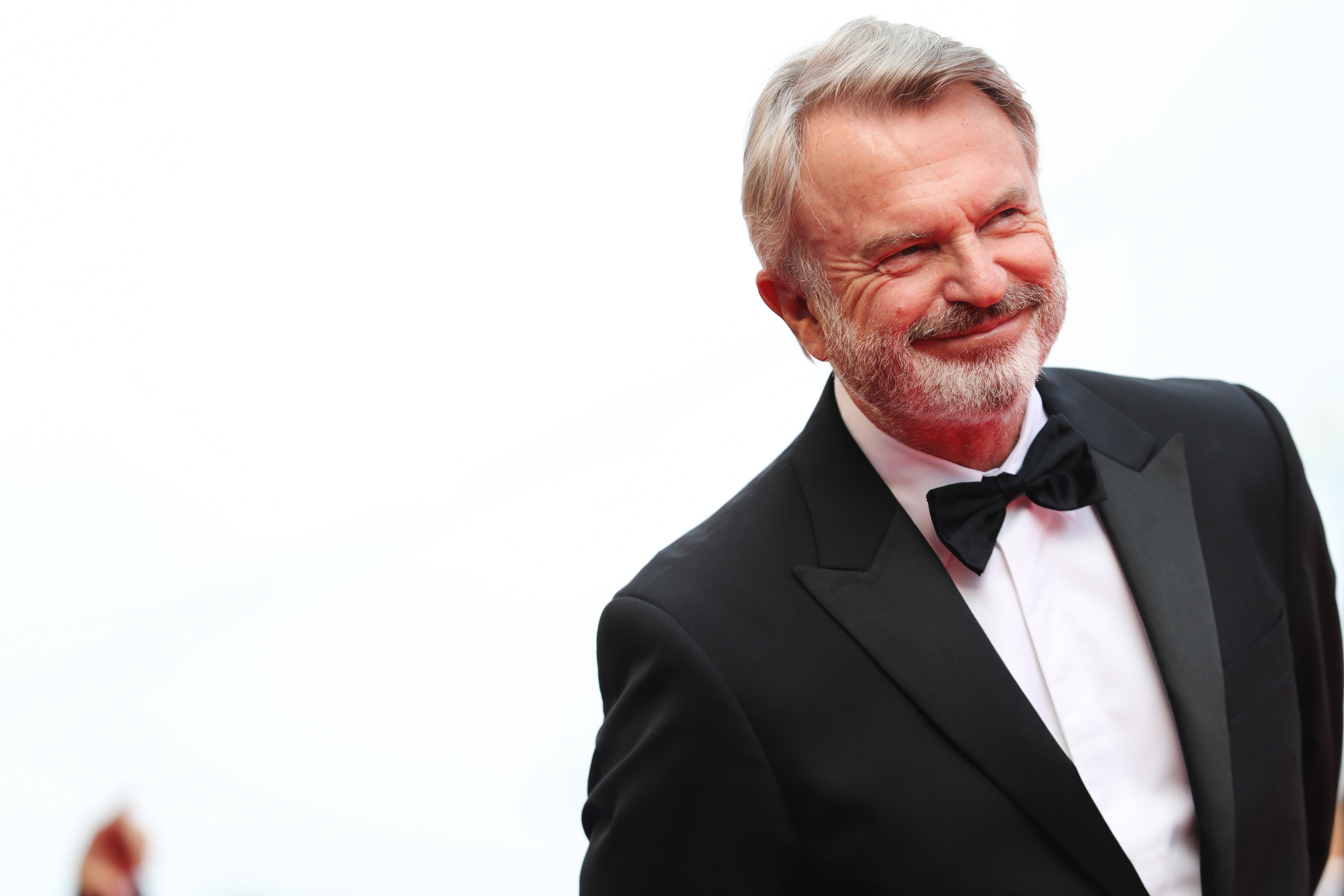 Sam Neill walks the red carpet ahead of the 'Sweet Country' screening during the 74th Venice Film Festival at Sala Grande on September 6, 2017 in Venice, Italy. | Source: Getty Images