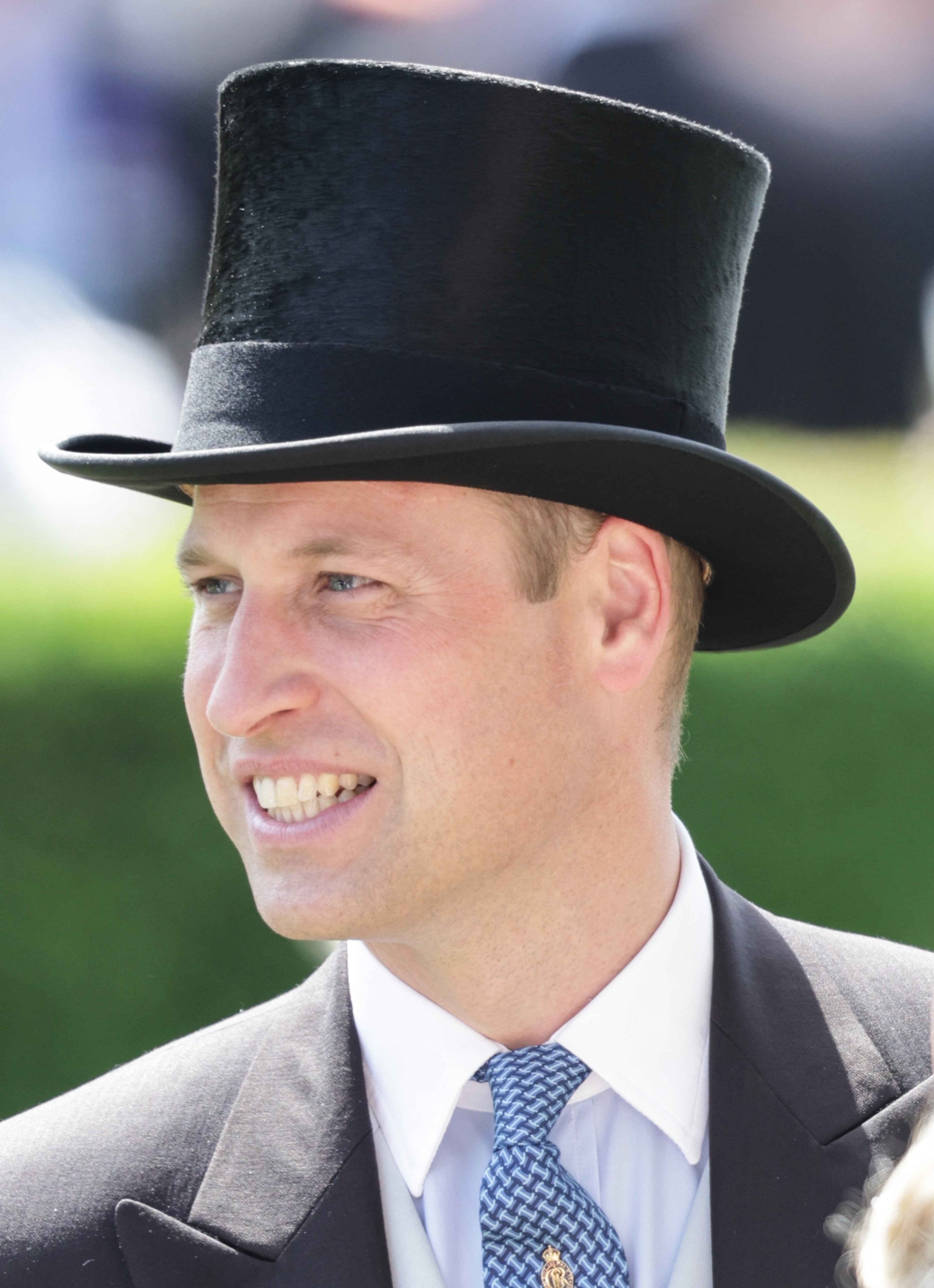 Prince William, Duke of Cambridge, smiles in the parade ring during Royal Ascot 2022 at Ascot Racecourse on June 17, 2022 in Ascot, England. | Source: Getty Images