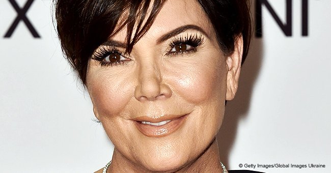 Kris Jenner, 62, jumps into a swimming pool with her clothes on