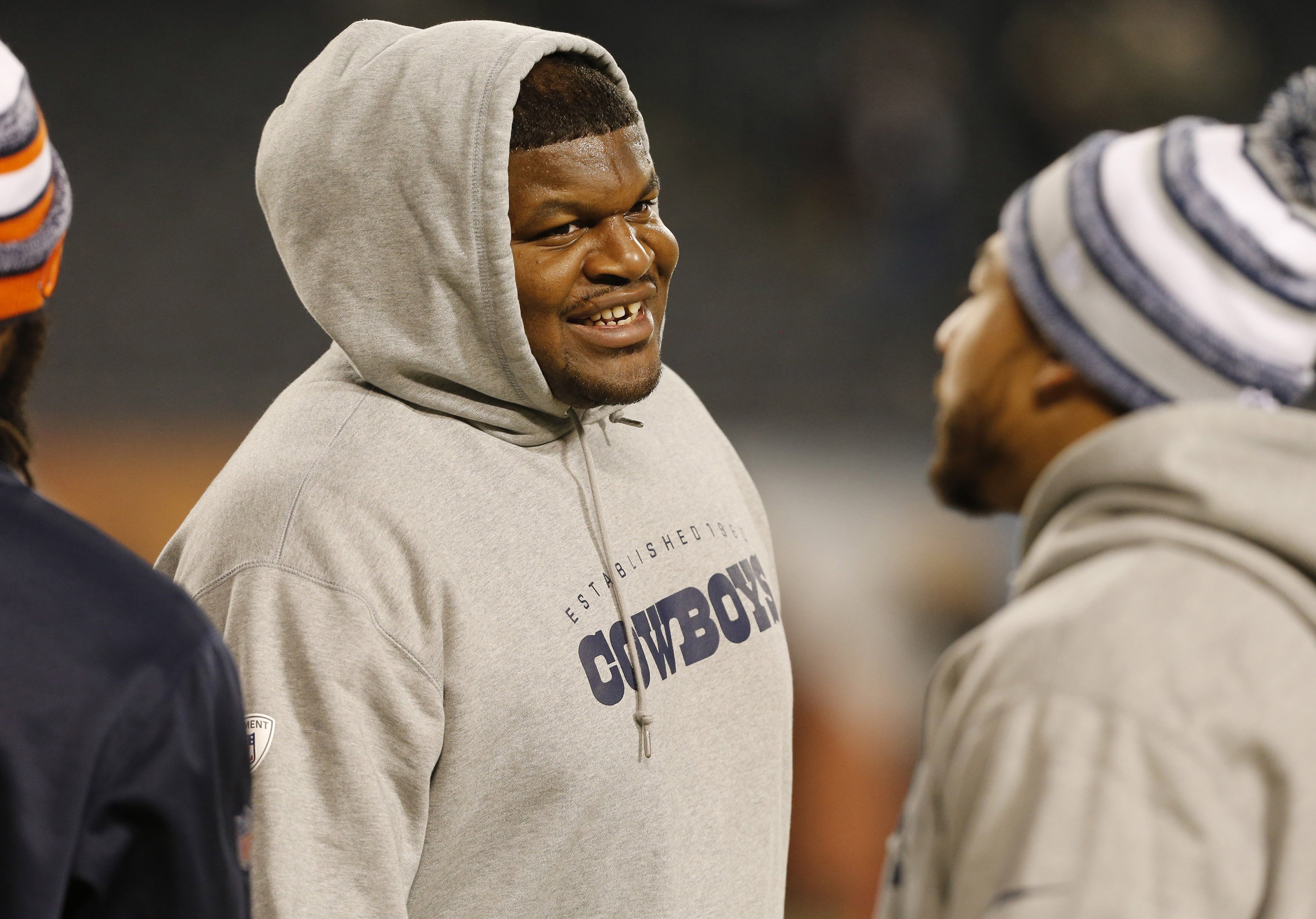 Josh Brent at Soldier Field in Chicago on Thursday, Dec. 4, 2014 | Photo: Getty Images