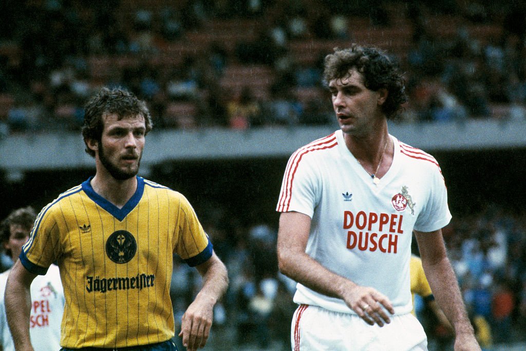 Gerd Strack und Matthias Bruns, 1983/1984 | Quelle: Getty Images