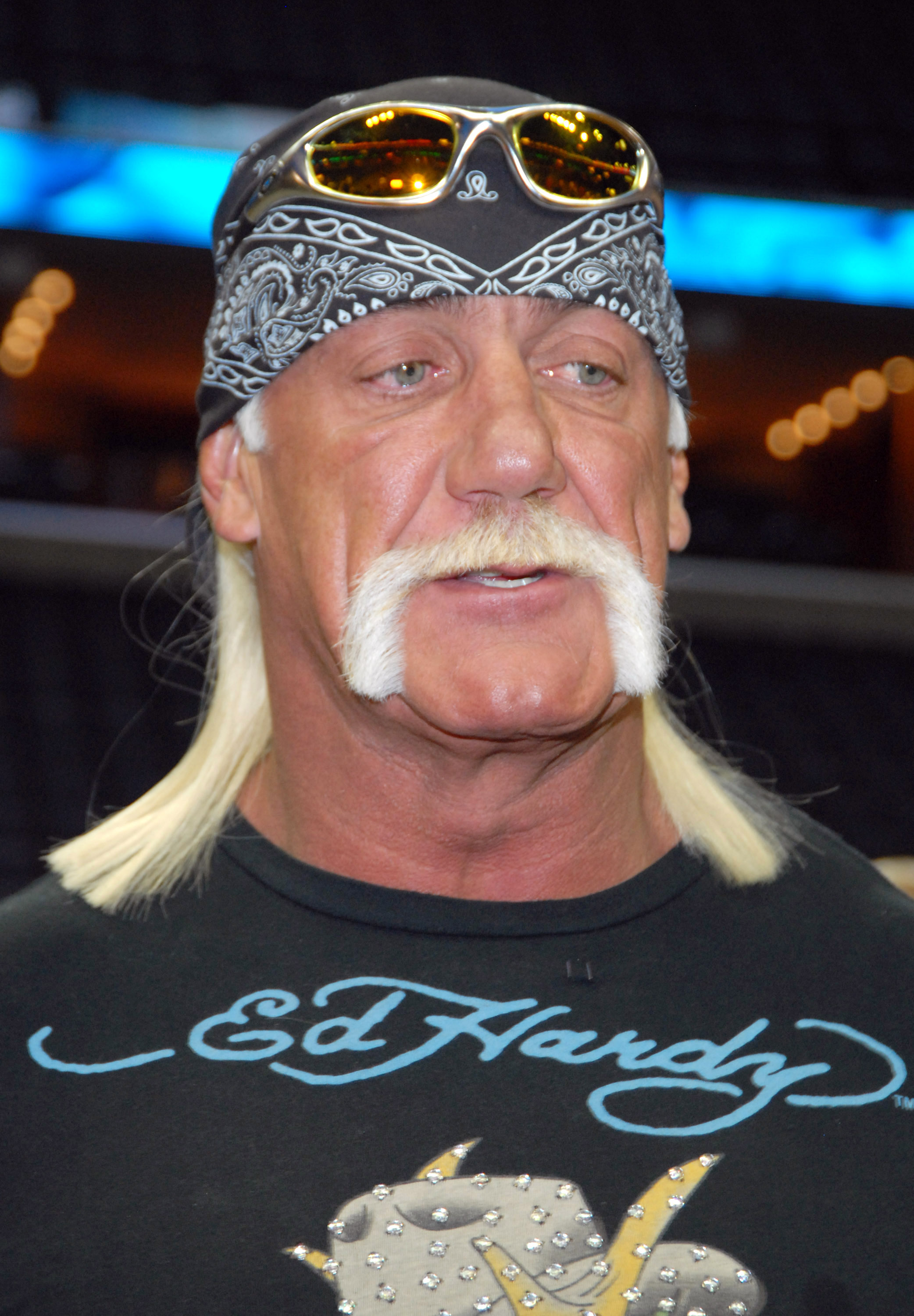 Hulk Hogan at the FedEx Forum in Memphis on April 27, 2007. | Source: Getty Images
