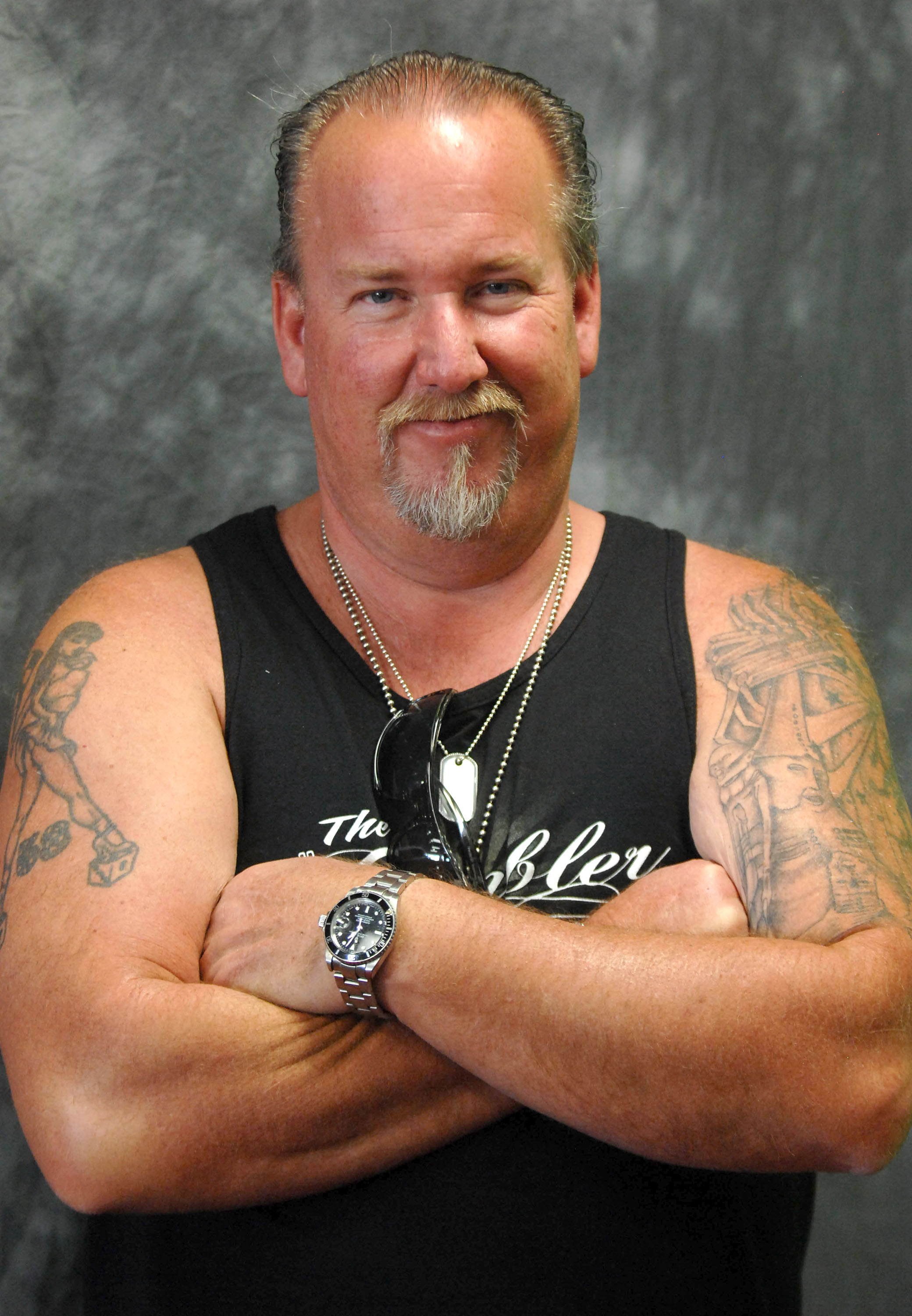 Darrell Sheets participates in Jarrod Schultz & Brandi Schultz's 2nd Year of Storage Wars Party held on March 3, 2012 in Tustin, California | Source: Getty Images