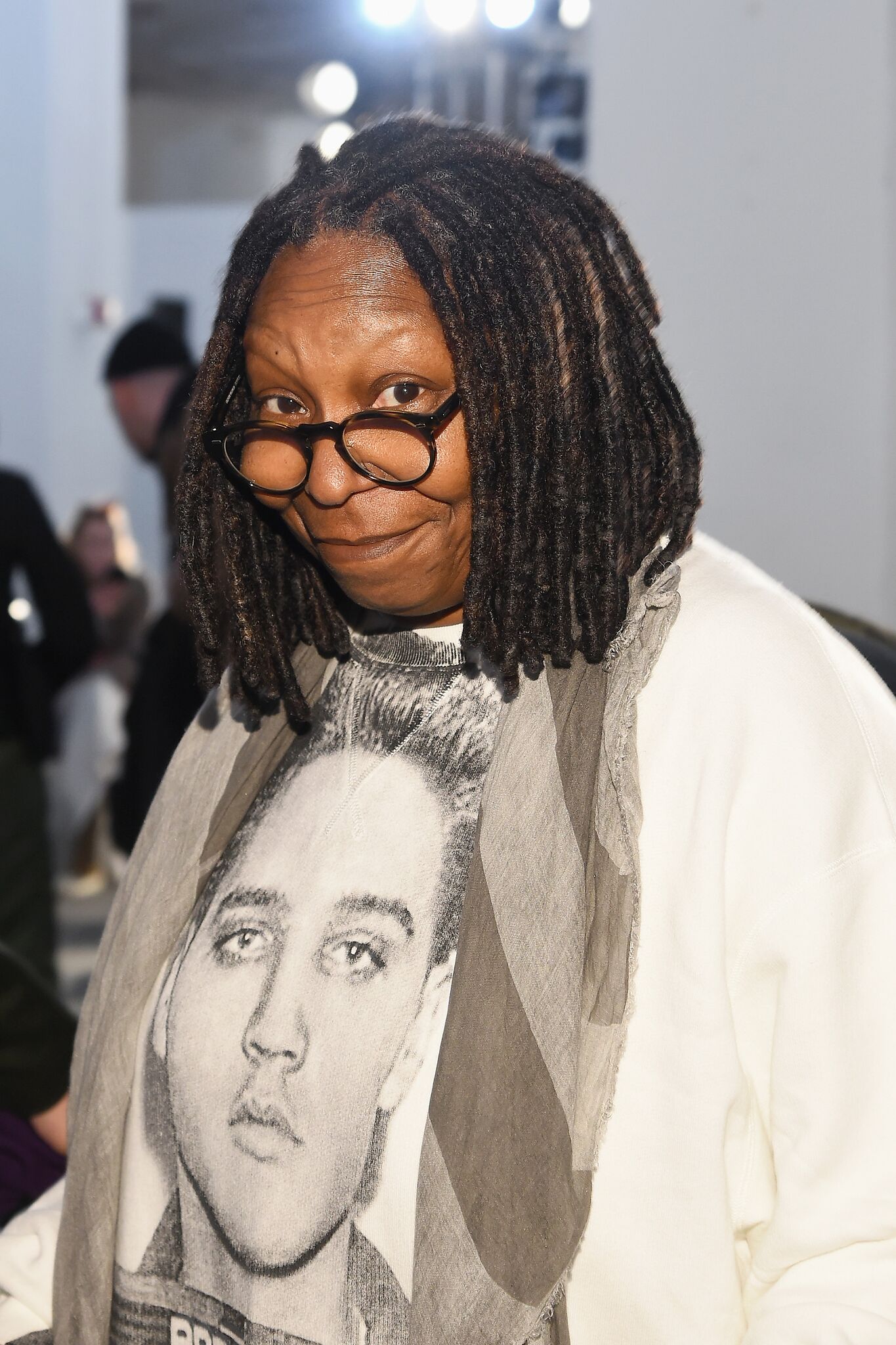 Actress Whoopi Goldberg attends the R13 fashion show during New York Fashion Week on February 10, 2018 | Photo: Getty Images
