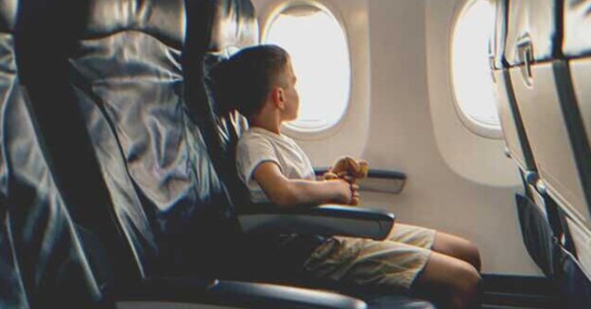 A boy in a plane | Source: Shutterstock