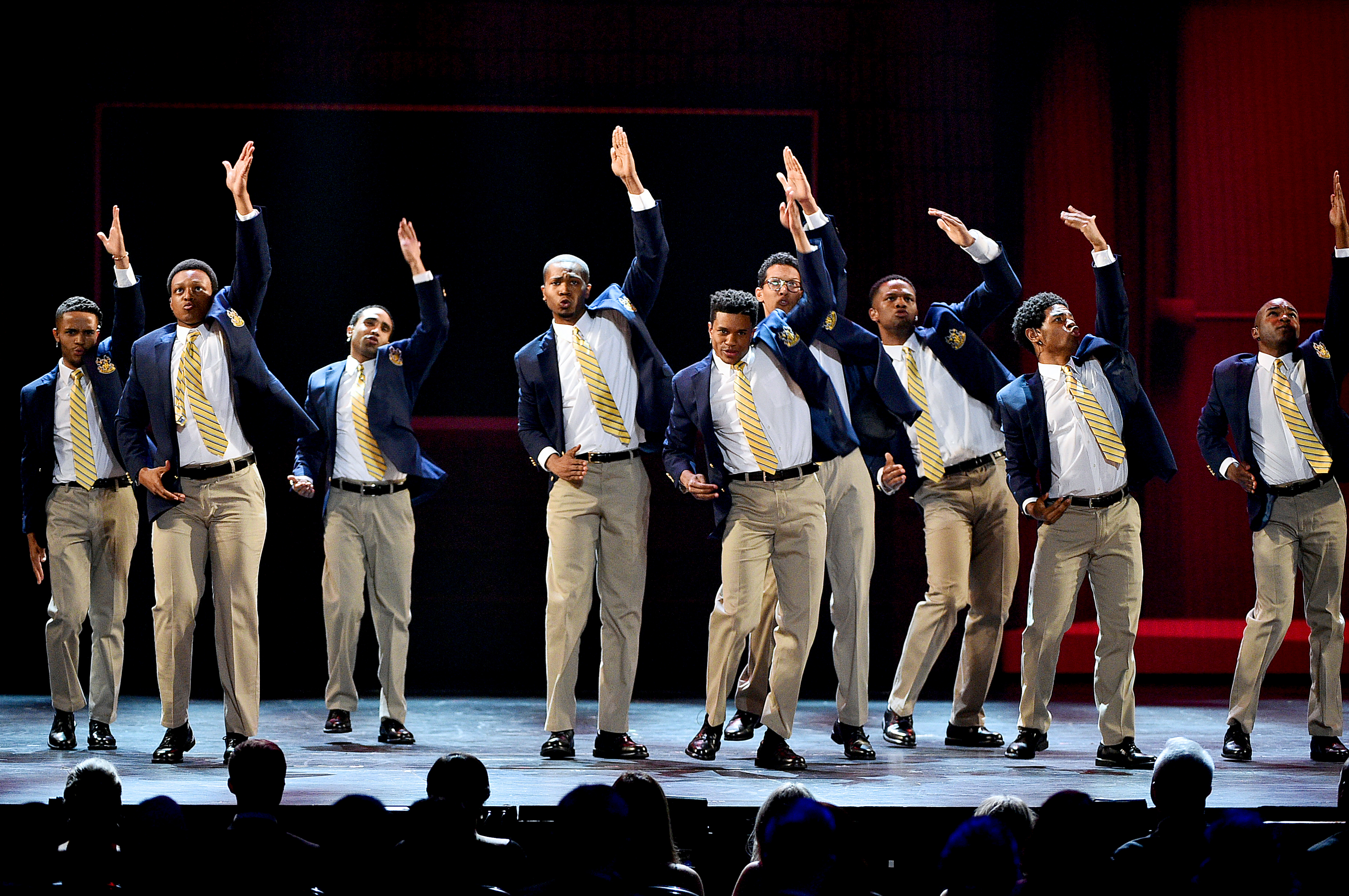 The cast of Choir Boy performs onstage during the 2019 Tony Awards, at Radio City Music Hall, on June 9, 2019, in New York City. | Source: Getty Images