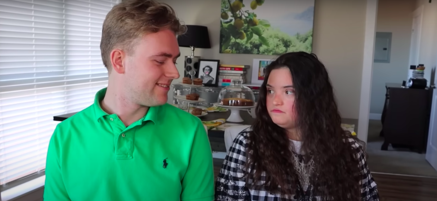 A screenshot of Riley Emlen and Charlotte Fien talking about what it's like to be married to each other posted on YouTube on June 1, 2023 | Source: YouTube.com/Special Books by Special Kids