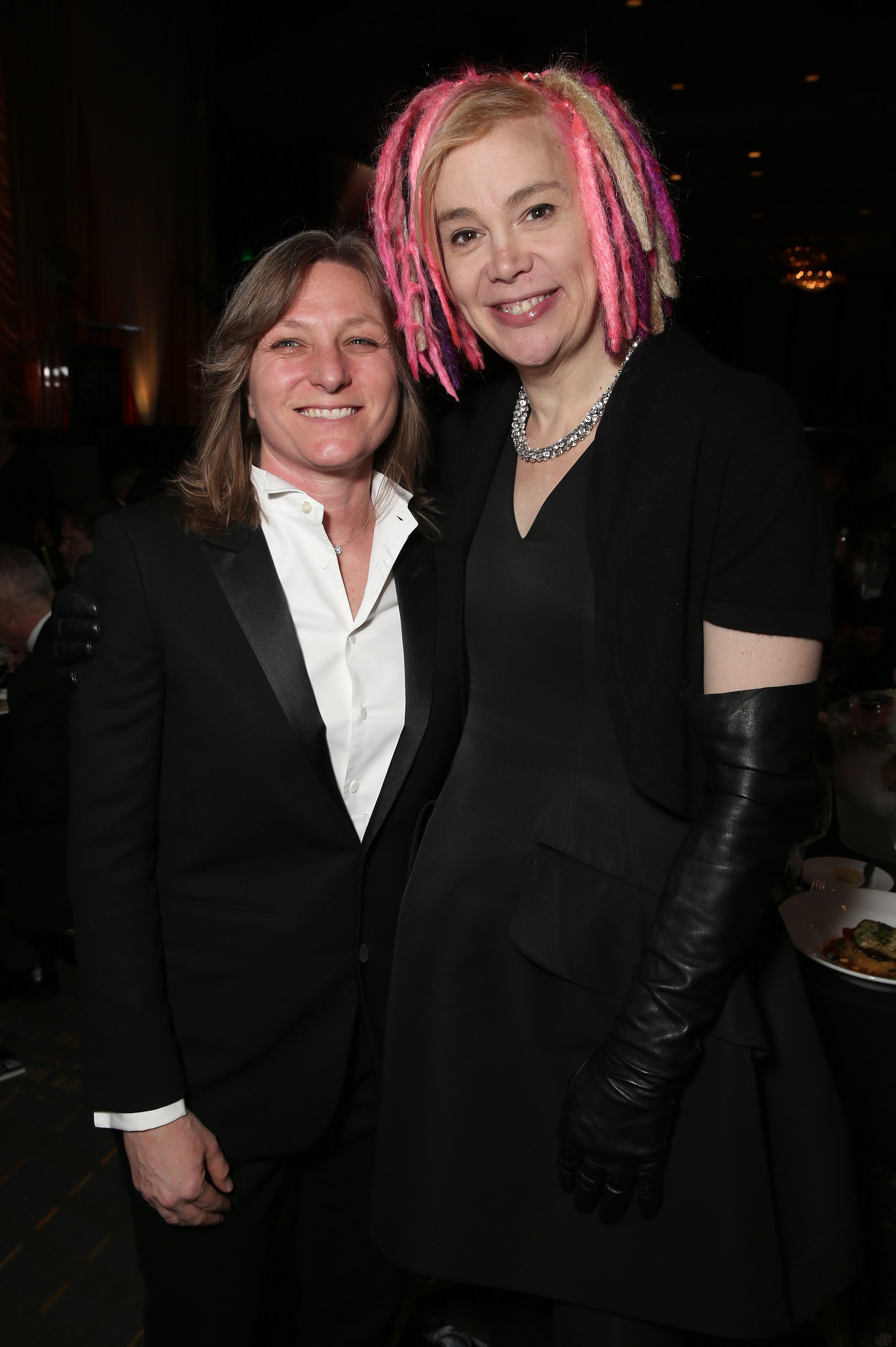 Cindy Holland and Lana Wachowski attend the 30th Annual ASC Awards on February 14, 2016 in Los Angeles, California. | Source: Getty Images