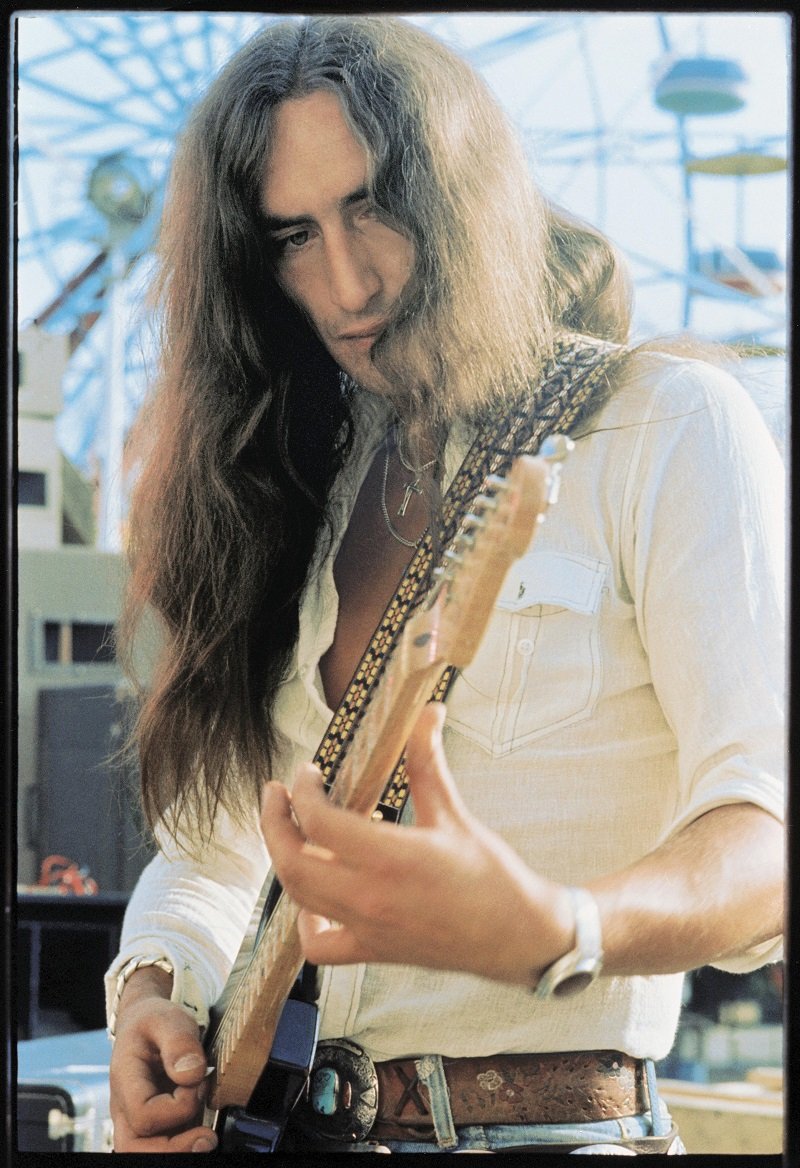 Ken Hensley from Uriah Heep circa May 1974 in Stockholm, Sweden | Photo: Getty Images