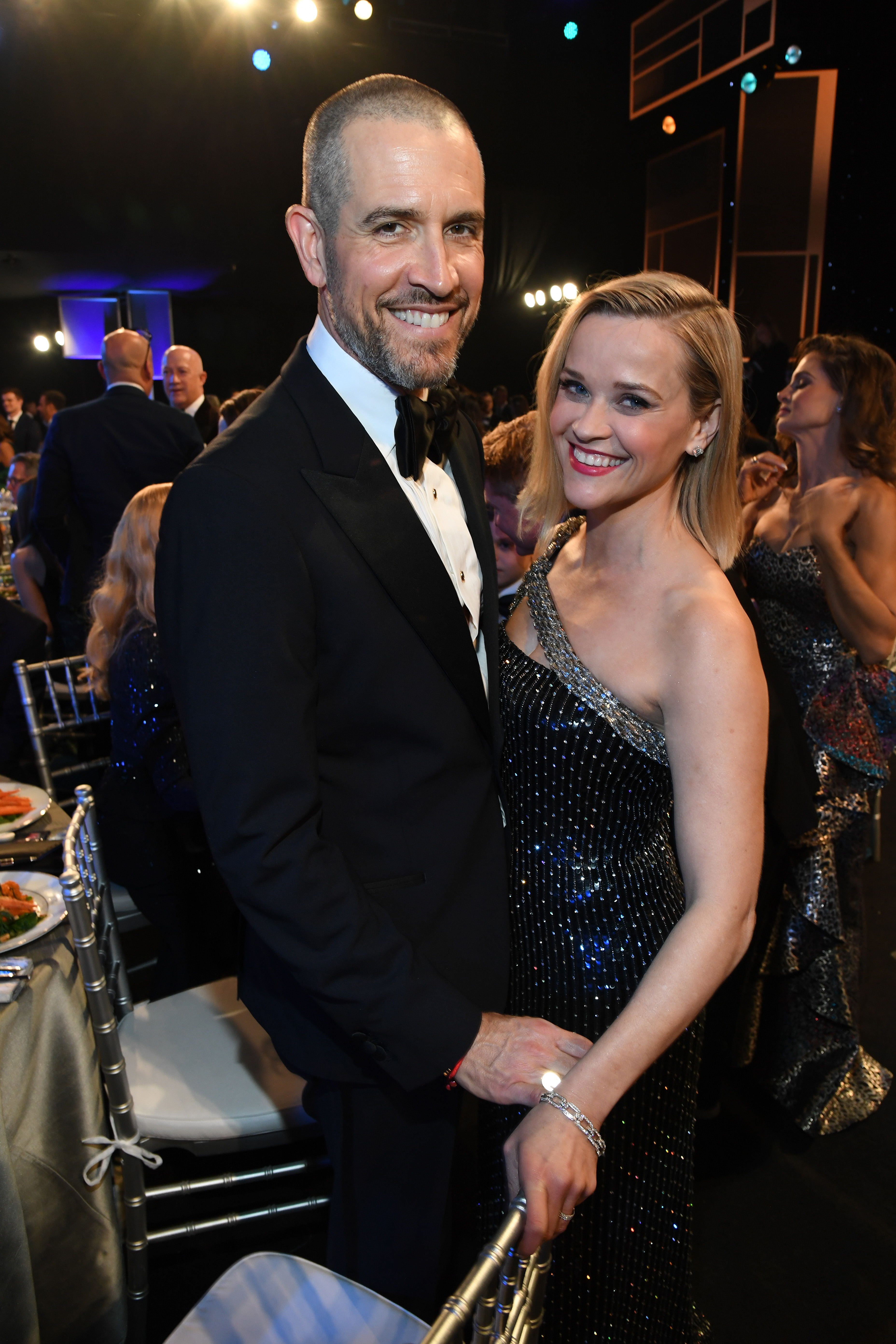 Jim Toth and Reese Witherspoon at The Shrine Auditorium on January 19, 2020, in Los Angeles, California. | Source: Getty Images