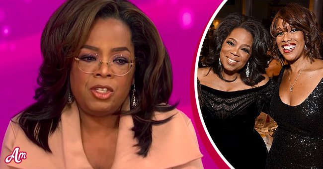 A photo of Oprah Winfrey and another with her friend Gayle King | Photo: youtube.com/Entertainment Tonight